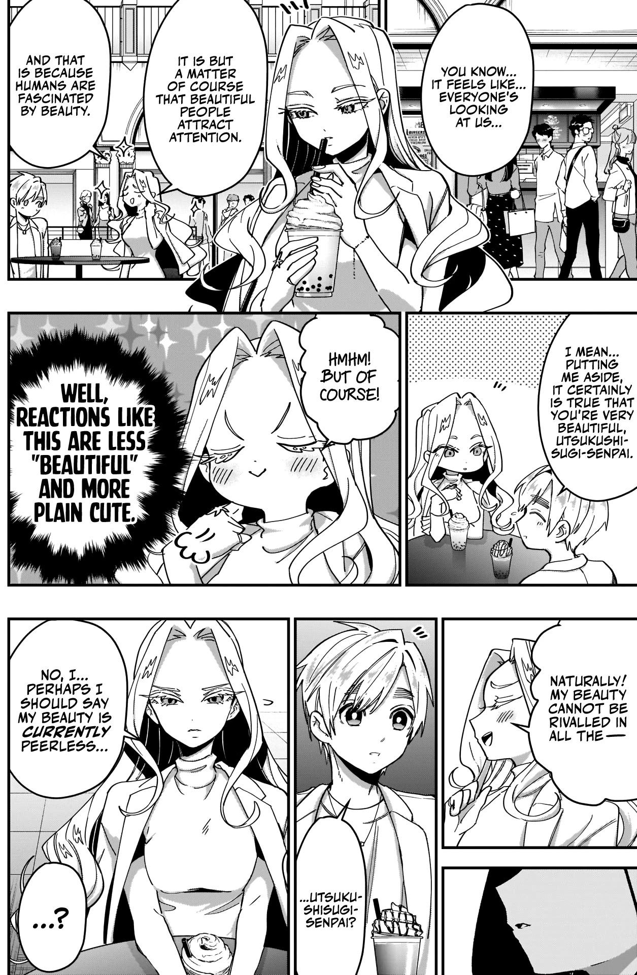 The 100 Girlfriends Who Really, Really, Really, Really, Really Love You Chapter 39 page 9 - Chapter 39: Utsukushisugi-senpai