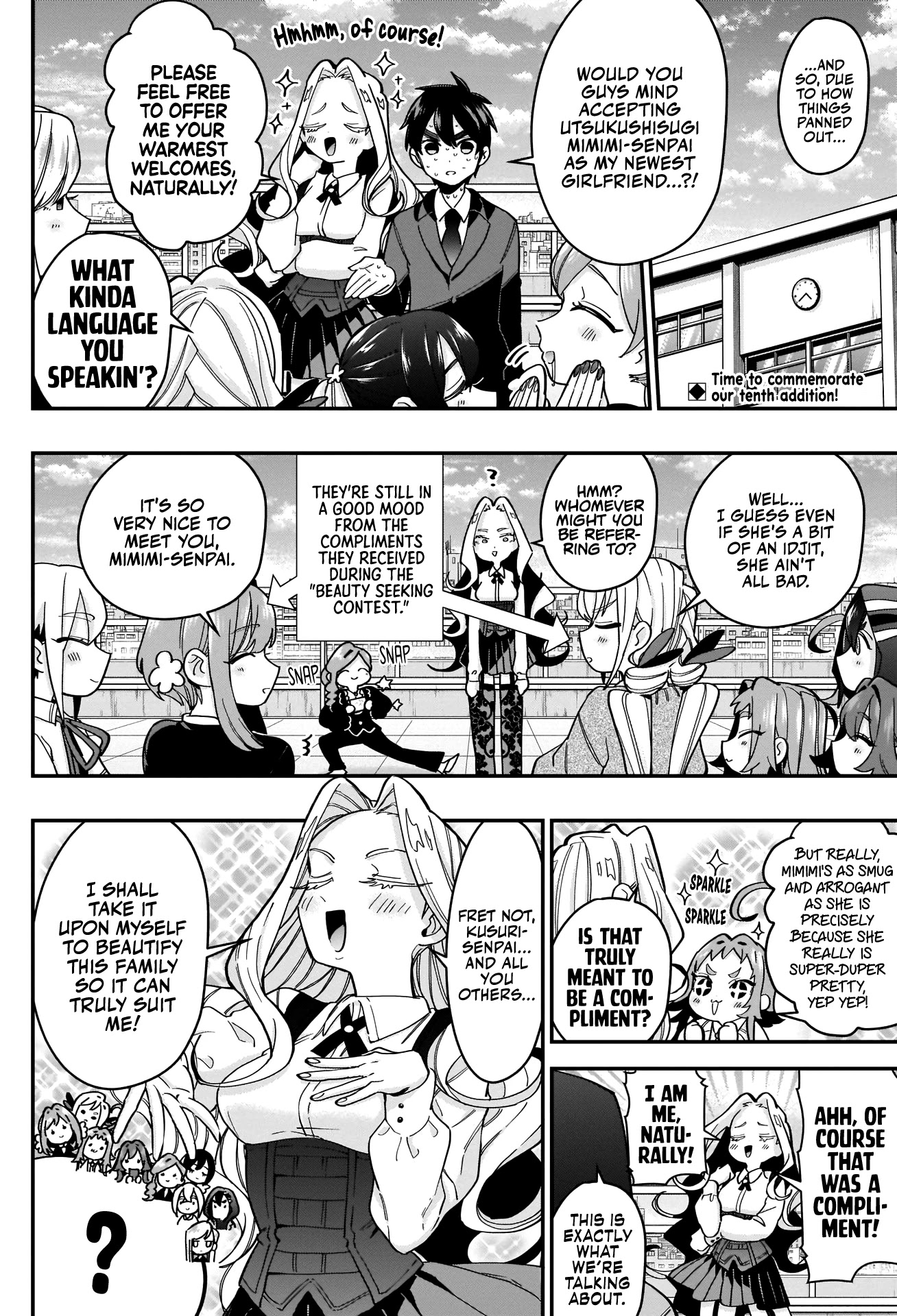 The 100 Girlfriends Who Really, Really, Really, Really, Really Love You Chapter 41 page 3 - Chapter 41: Mimimi-senpai's (Supposedly) Expert Beauty Instruction