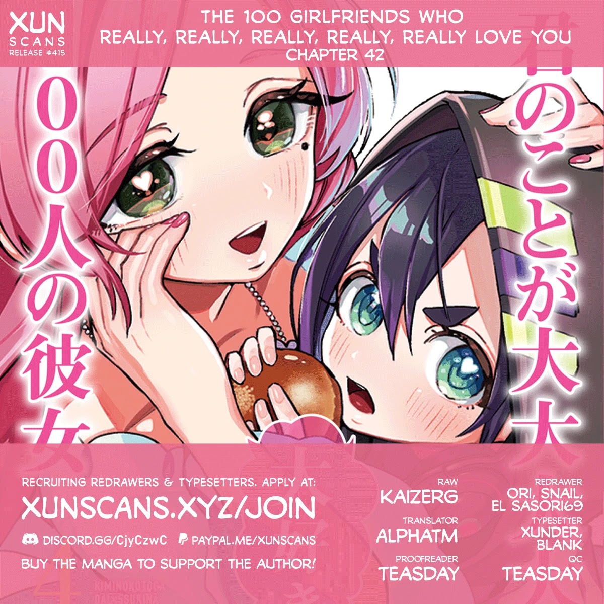 The 100 Girlfriends Who Really, Really, Really, Really, Really Love You Chapter 42 page 1 - Chapter 42: Just a Totally Normal and Average Hair Styling Chapter