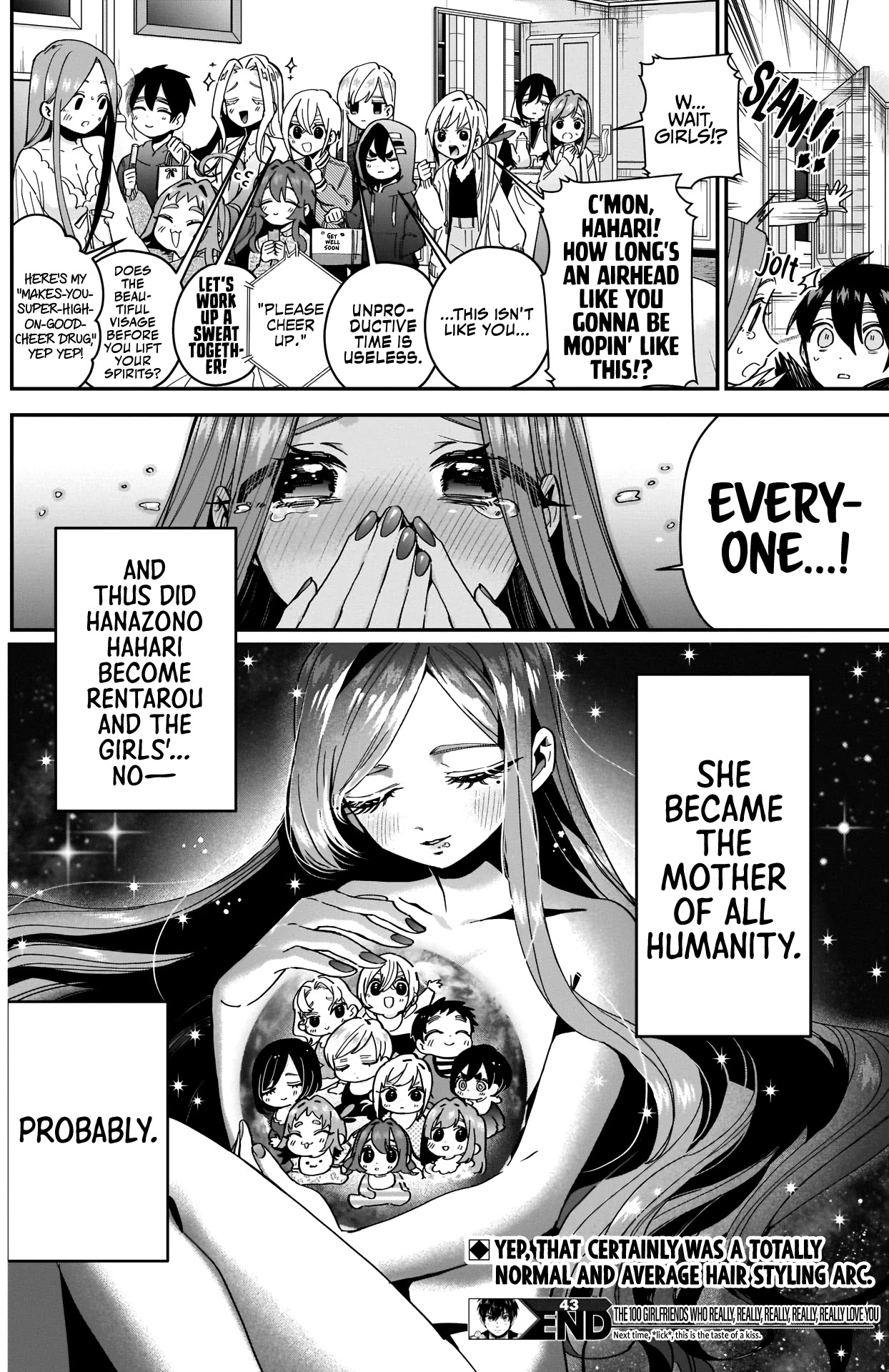 The 100 Girlfriends Who Really, Really, Really, Really, Really Love You Chapter 43 page 21 - Chapter 43: Now that You've Ended the World