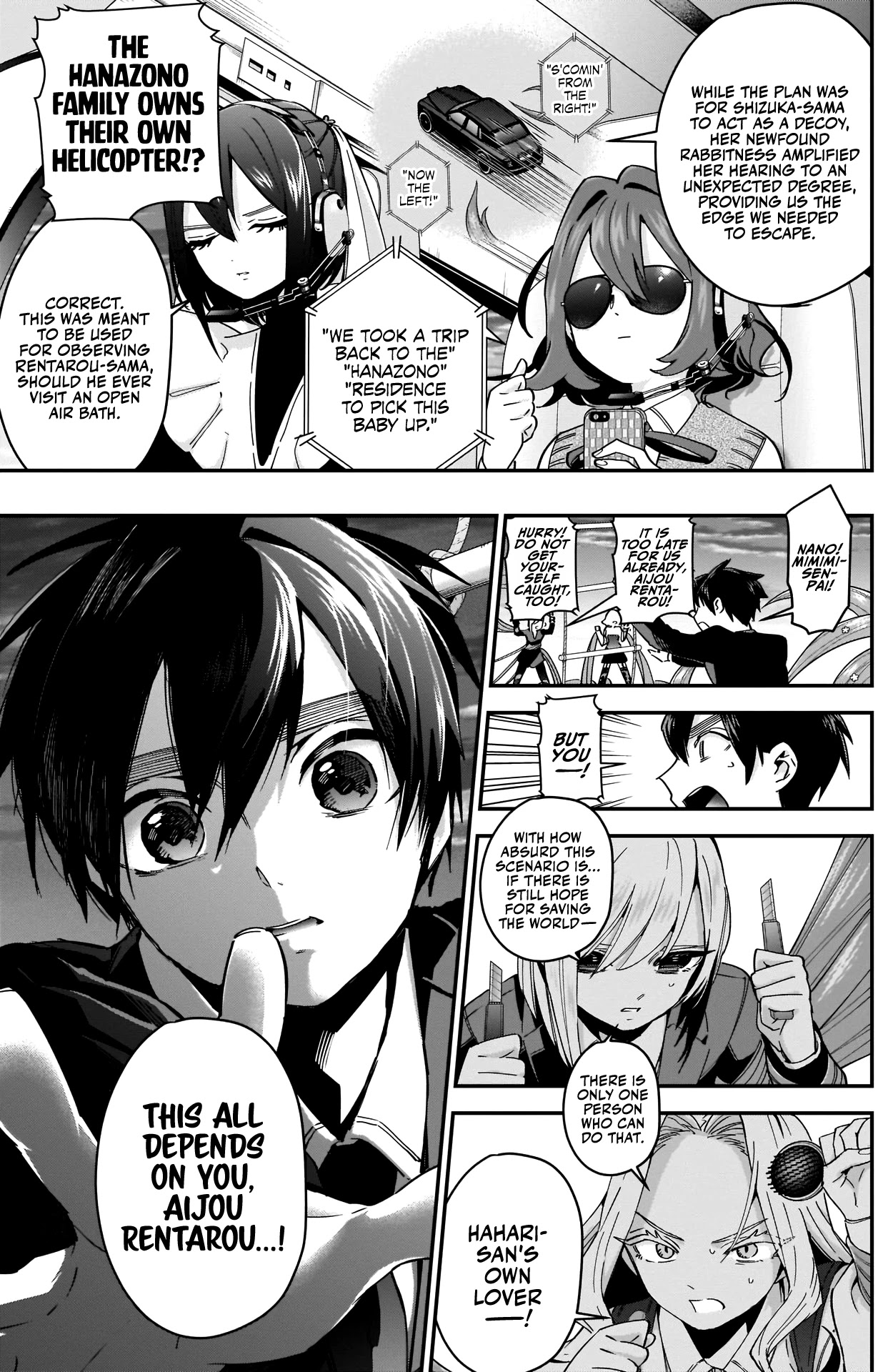 The 100 Girlfriends Who Really, Really, Really, Really, Really Love You Chapter 43 page 7 - Chapter 43: Now that You've Ended the World