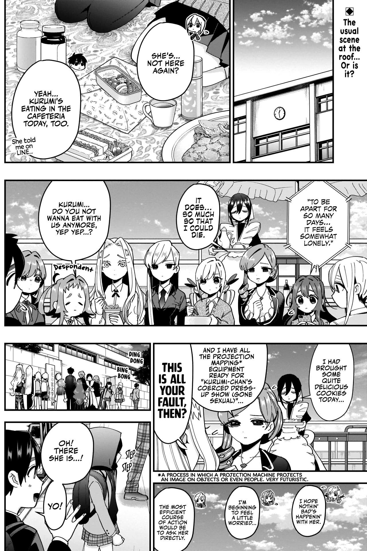 The 100 Girlfriends Who Really, Really, Really, Really, Really Love You Chapter 44 page 3 - Chapter 44: I Want to Eat Your Beef Tongue