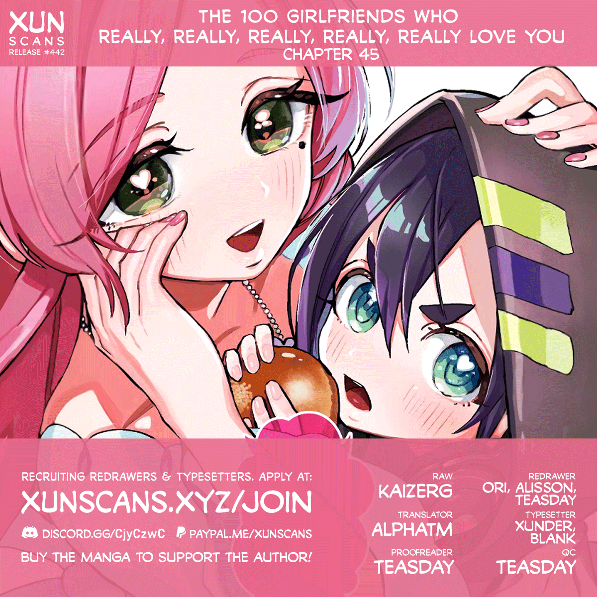 The 100 Girlfriends Who Really, Really, Really, Really, Really Love You Chapter 45 page 1 - Chapter 45: Kakure-san