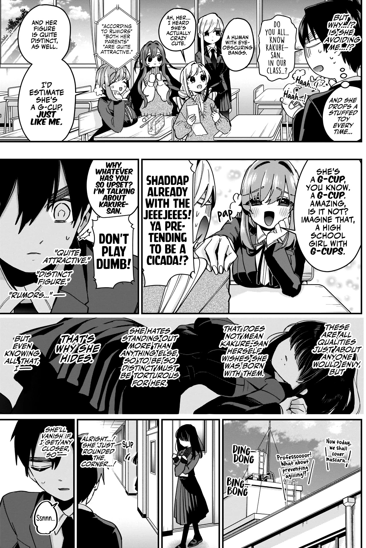 The 100 Girlfriends Who Really, Really, Really, Really, Really Love You Chapter 45 page 10 - Chapter 45: Kakure-san
