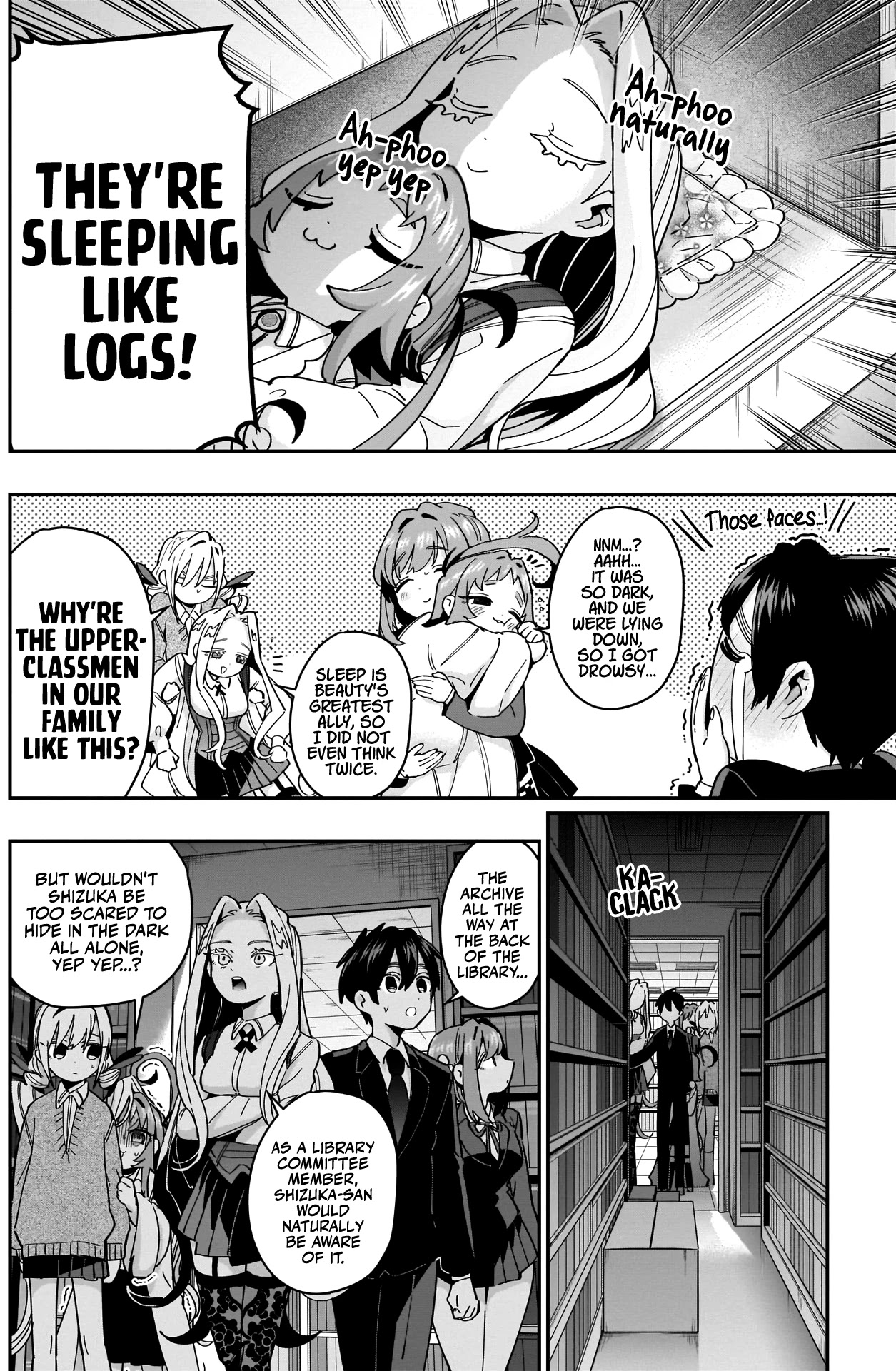 The 100 Girlfriends Who Really, Really, Really, Really, Really Love You Chapter 46 page 11 - Chapter 46: Hearts, Ready or Not! Hide-and-seek in the School