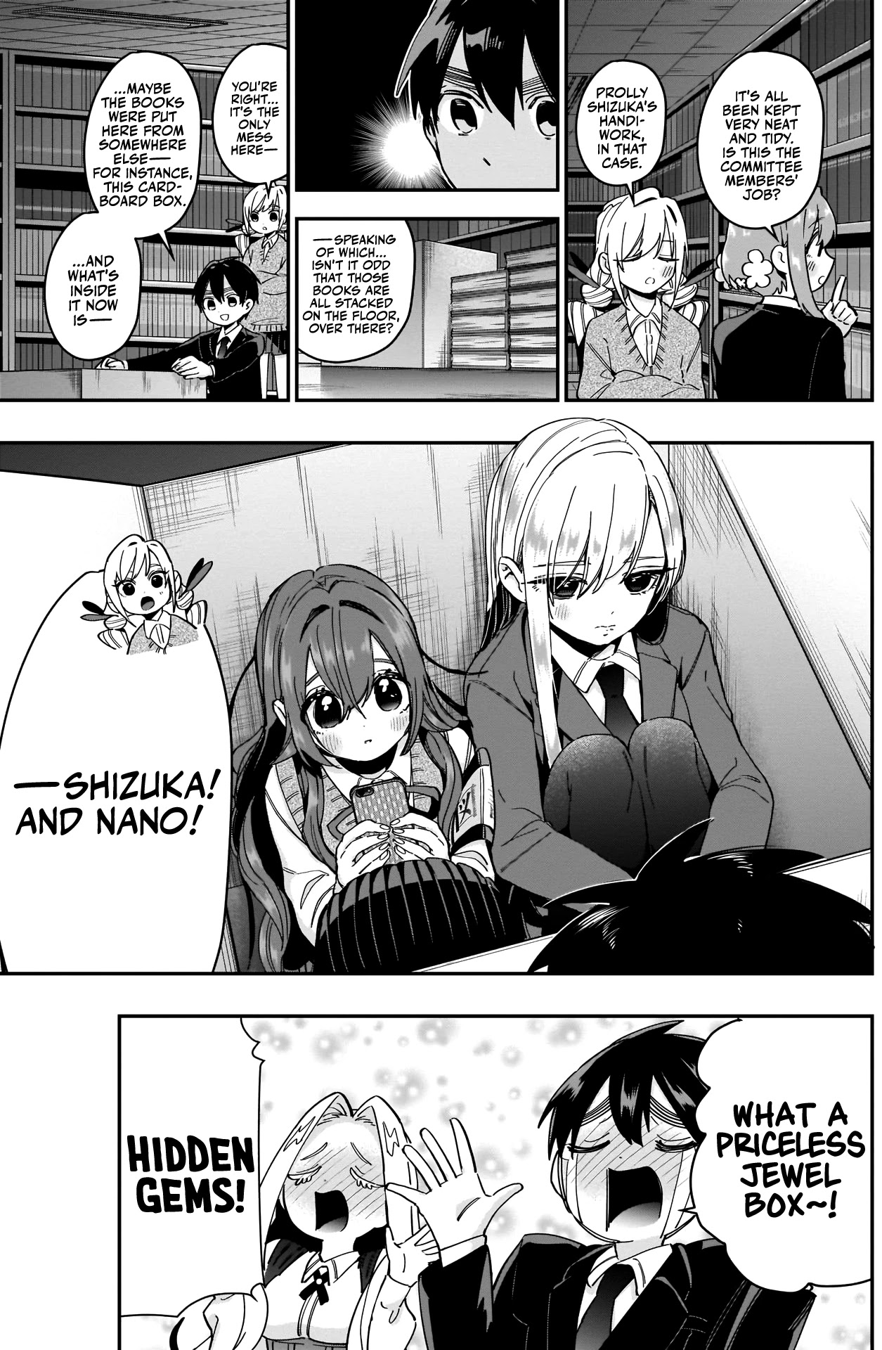 The 100 Girlfriends Who Really, Really, Really, Really, Really Love You Chapter 46 page 12 - Chapter 46: Hearts, Ready or Not! Hide-and-seek in the School