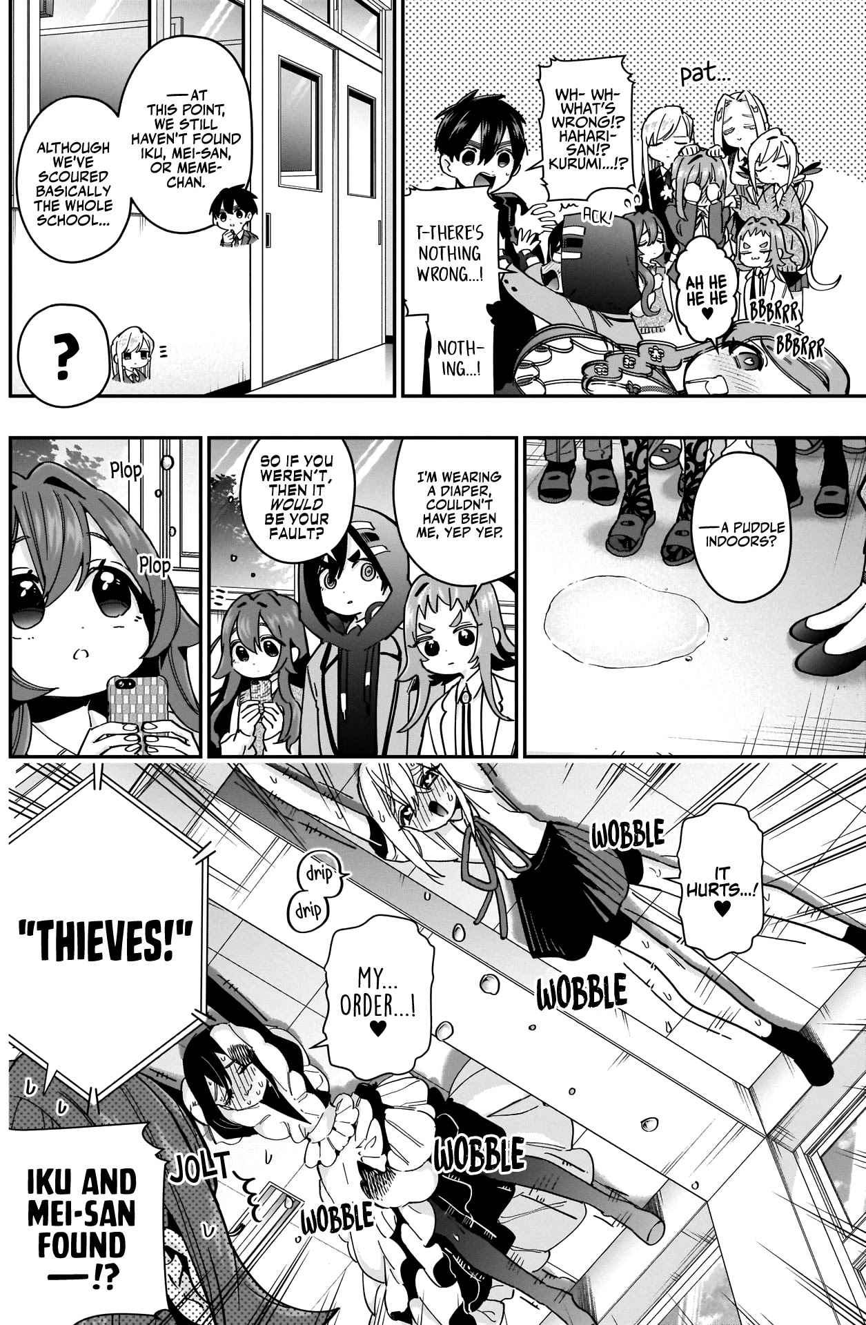 The 100 Girlfriends Who Really, Really, Really, Really, Really Love You Chapter 46 page 15 - Chapter 46: Hearts, Ready or Not! Hide-and-seek in the School