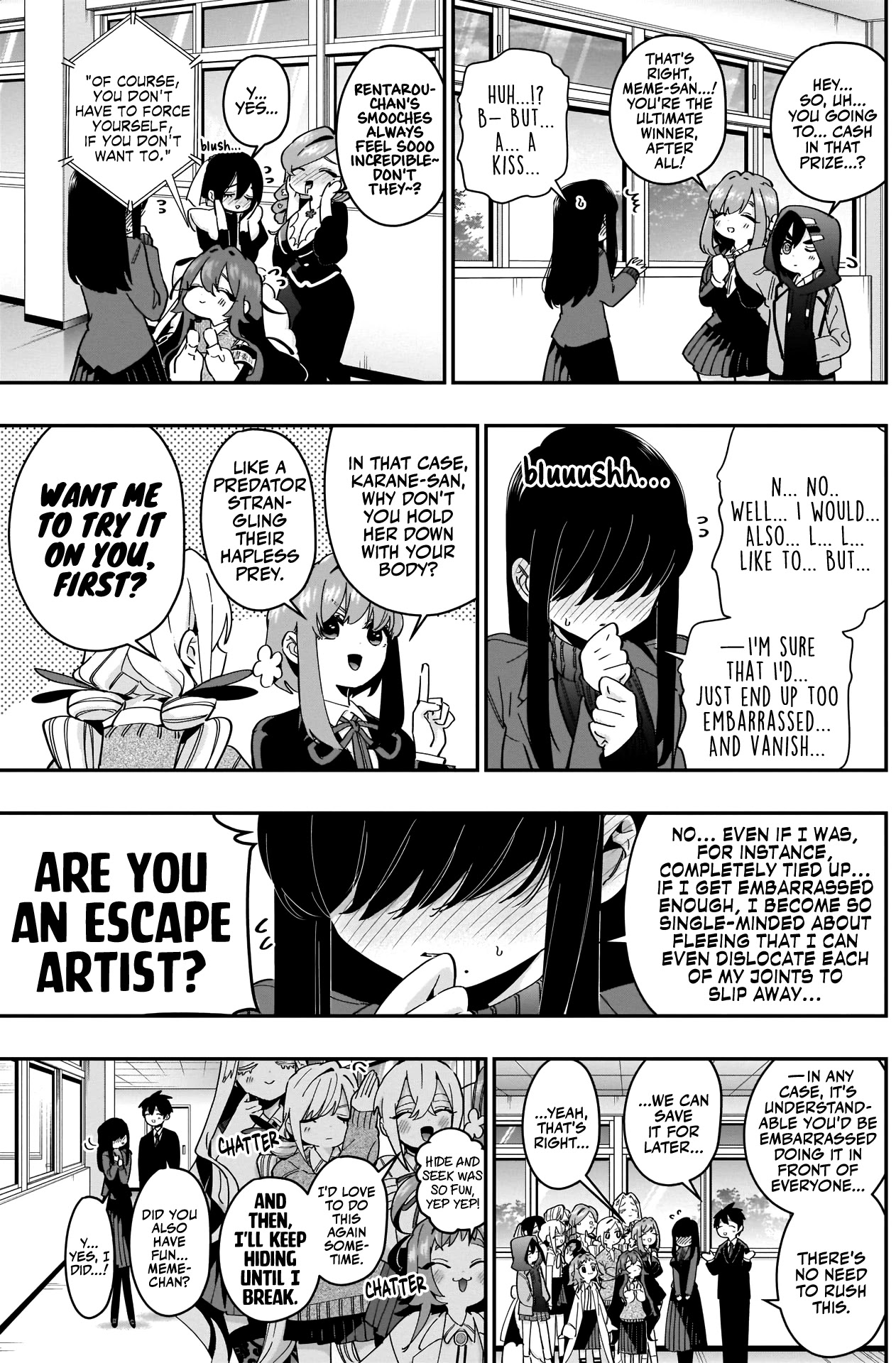 The 100 Girlfriends Who Really, Really, Really, Really, Really Love You Chapter 46 page 20 - Chapter 46: Hearts, Ready or Not! Hide-and-seek in the School