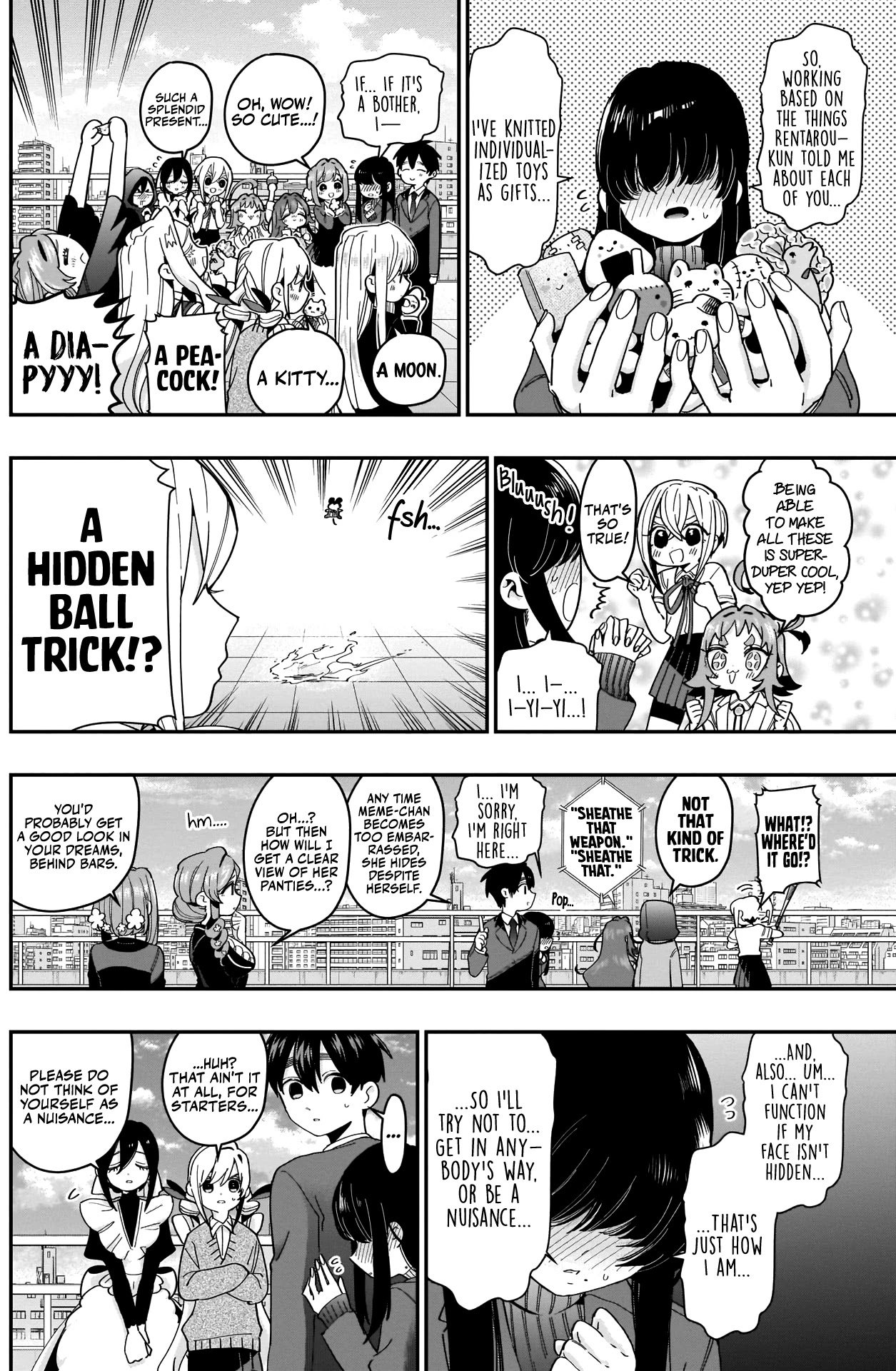 The 100 Girlfriends Who Really, Really, Really, Really, Really Love You Chapter 46 page 3 - Chapter 46: Hearts, Ready or Not! Hide-and-seek in the School