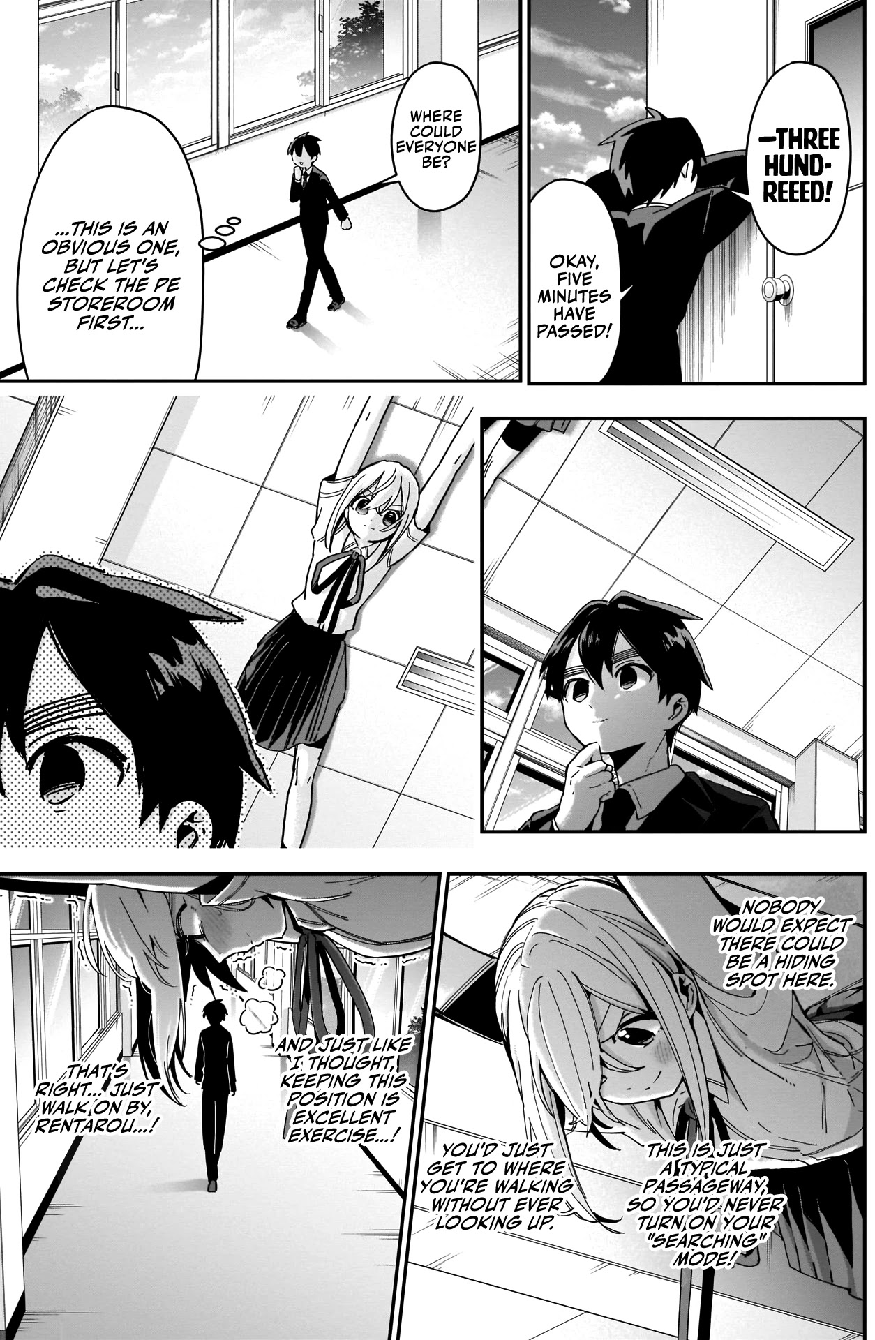 The 100 Girlfriends Who Really, Really, Really, Really, Really Love You Chapter 46 page 6 - Chapter 46: Hearts, Ready or Not! Hide-and-seek in the School