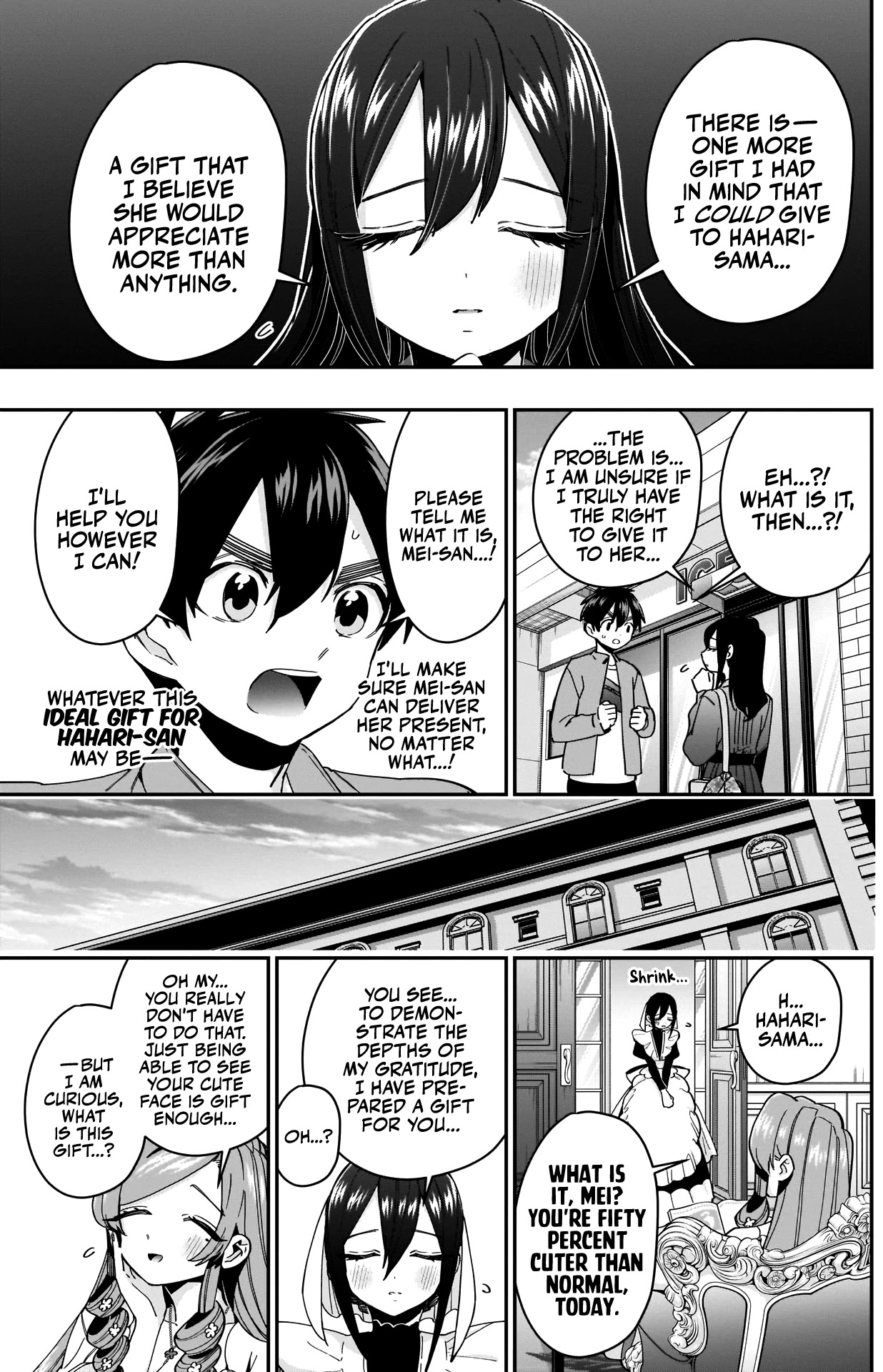 The 100 Girlfriends Who Really, Really, Really, Really, Really Love You Chapter 47 page 12 - Chapter 47: Mei-san's Great Gift Offensive