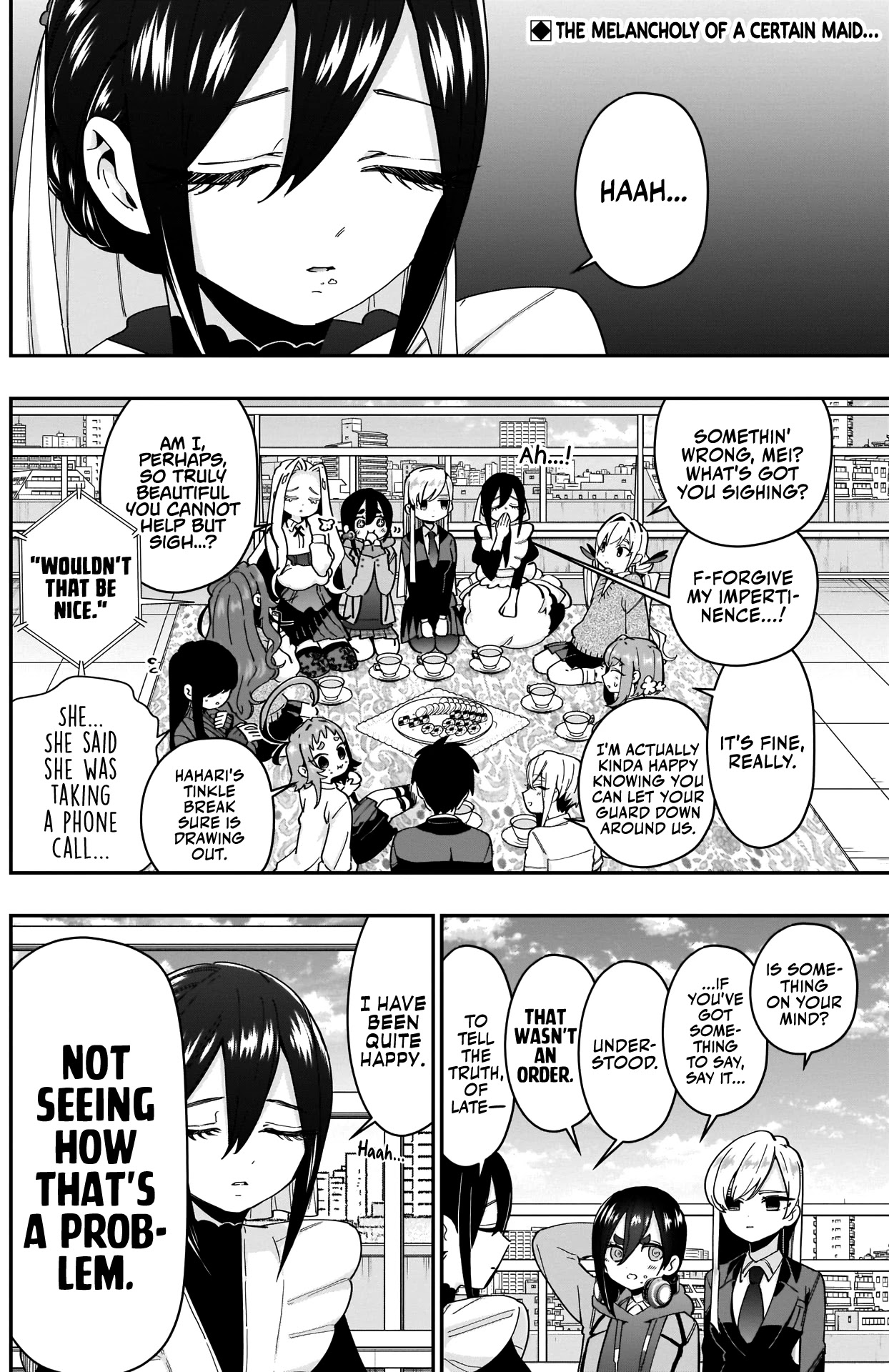 The 100 Girlfriends Who Really, Really, Really, Really, Really Love You Chapter 47 page 3 - Chapter 47: Mei-san's Great Gift Offensive