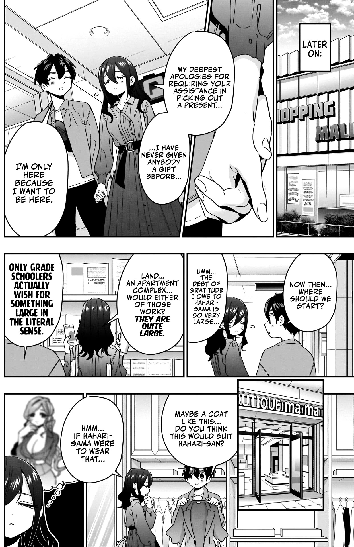 The 100 Girlfriends Who Really, Really, Really, Really, Really Love You Chapter 47 page 5 - Chapter 47: Mei-san's Great Gift Offensive