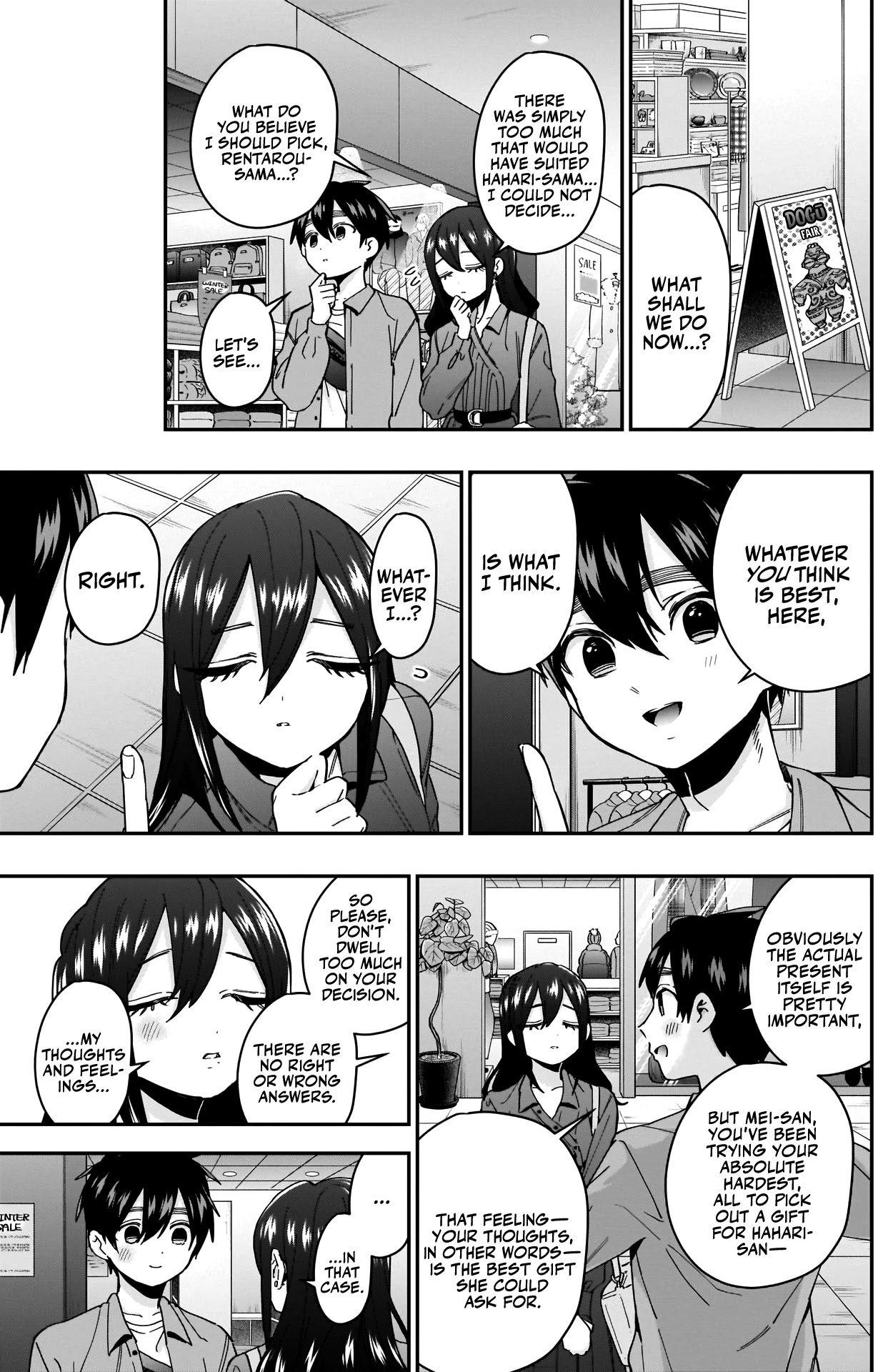 The 100 Girlfriends Who Really, Really, Really, Really, Really Love You Chapter 47 page 8 - Chapter 47: Mei-san's Great Gift Offensive