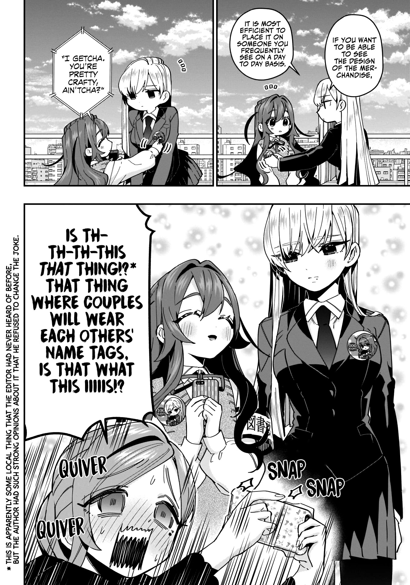 The 100 Girlfriends Who Really, Really, Really, Really, Really Love You Chapter 53 page 6 - Chapter 53: This Is Basically a Commercial