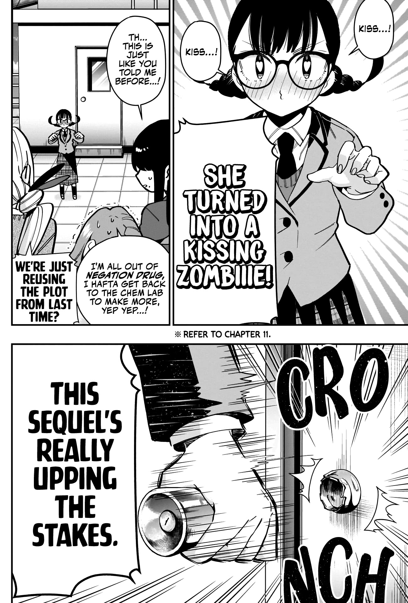 The 100 Girlfriends Who Really, Really, Really, Really, Really Love You Chapter 54 page 11 - Chapter 54: The Cancellation of the Rentarou Family On-Campus Kissing Activities