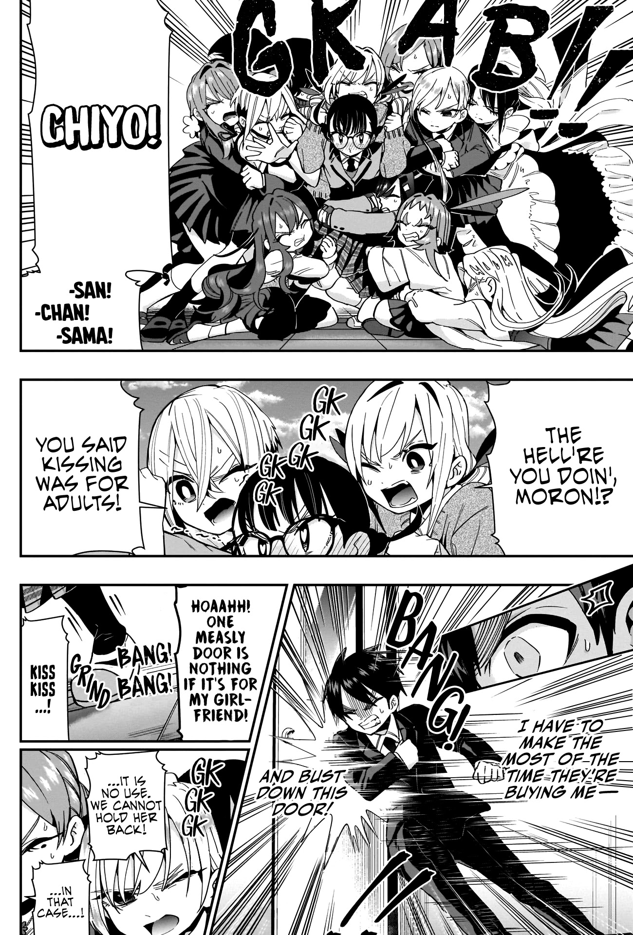 The 100 Girlfriends Who Really, Really, Really, Really, Really Love You Chapter 54 page 13 - Chapter 54: The Cancellation of the Rentarou Family On-Campus Kissing Activities