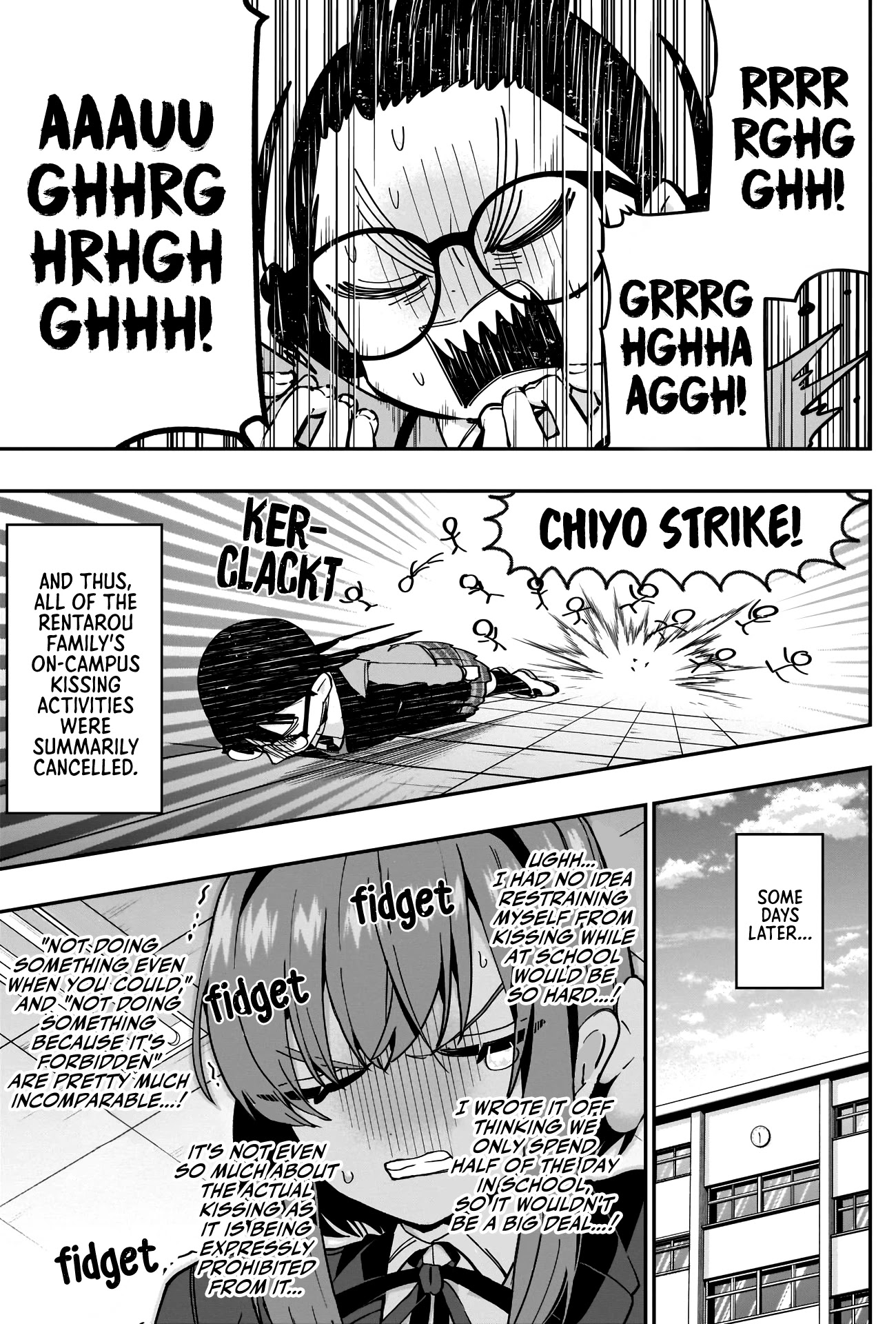 The 100 Girlfriends Who Really, Really, Really, Really, Really Love You Chapter 54 page 4 - Chapter 54: The Cancellation of the Rentarou Family On-Campus Kissing Activities