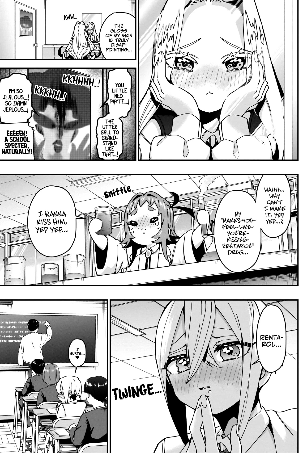 The 100 Girlfriends Who Really, Really, Really, Really, Really Love You Chapter 54 page 8 - Chapter 54: The Cancellation of the Rentarou Family On-Campus Kissing Activities