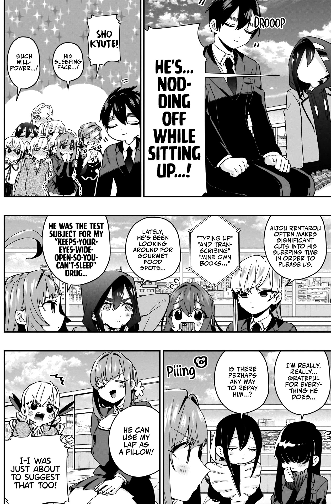 The 100 Girlfriends Who Really, Really, Really, Really, Really Love You Chapter 56 page 3 - Chapter 56: The Lap Pillow Champion Play-off