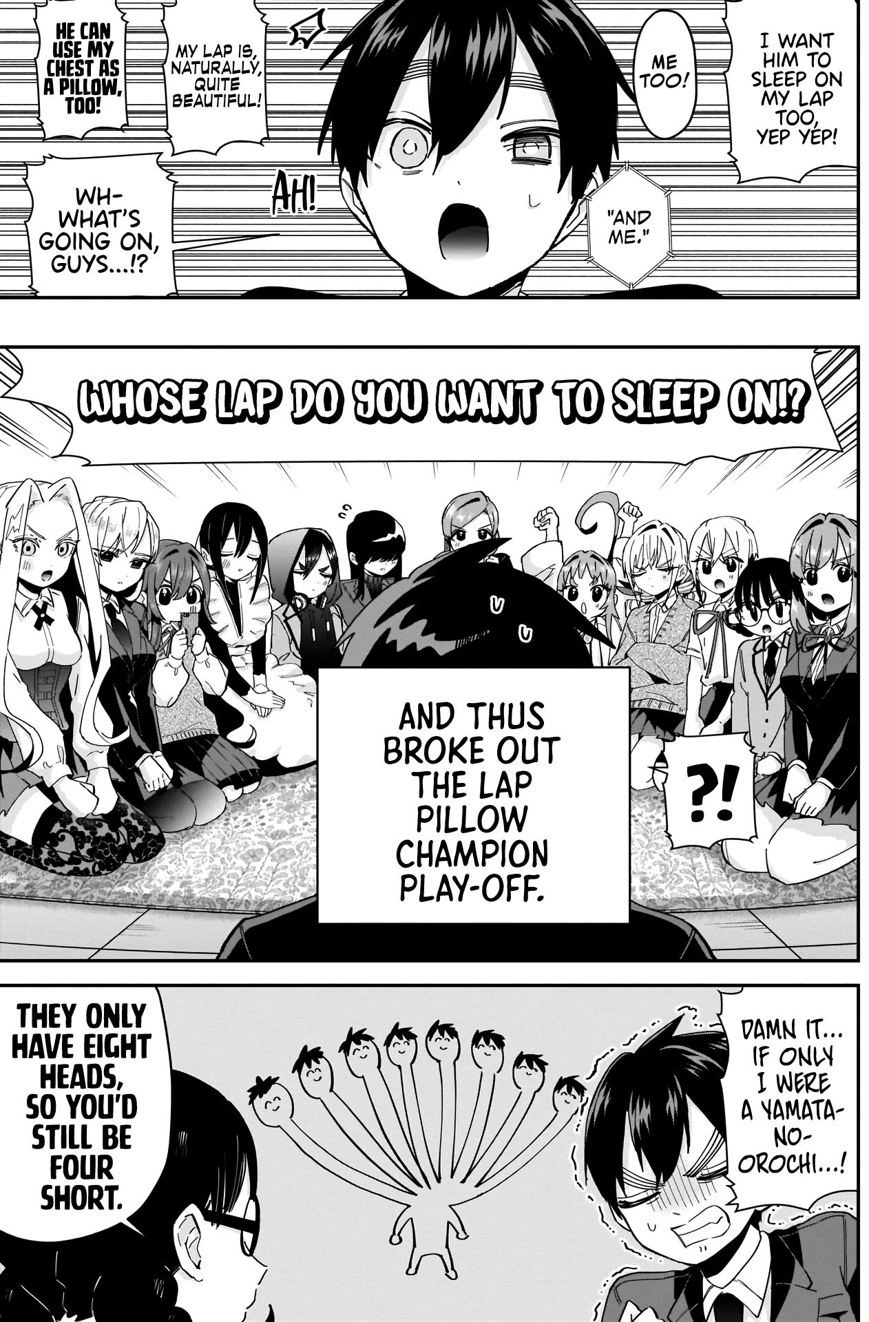 The 100 Girlfriends Who Really, Really, Really, Really, Really Love You Chapter 56 page 4 - Chapter 56: The Lap Pillow Champion Play-off