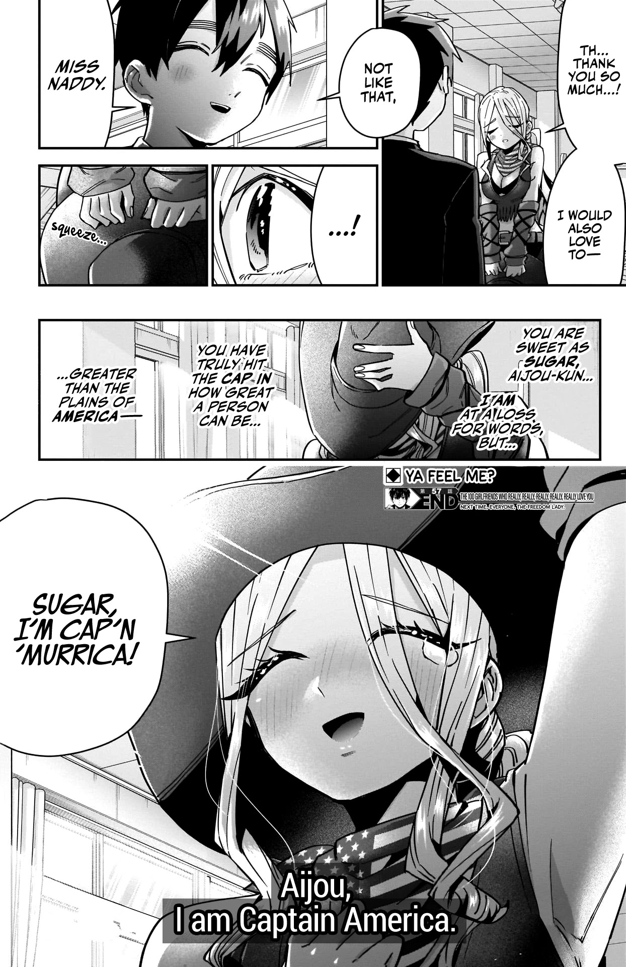 The 100 Girlfriends Who Really, Really, Really, Really, Really Love You Chapter 57 page 21 - Chapter 57: Miss Naddy