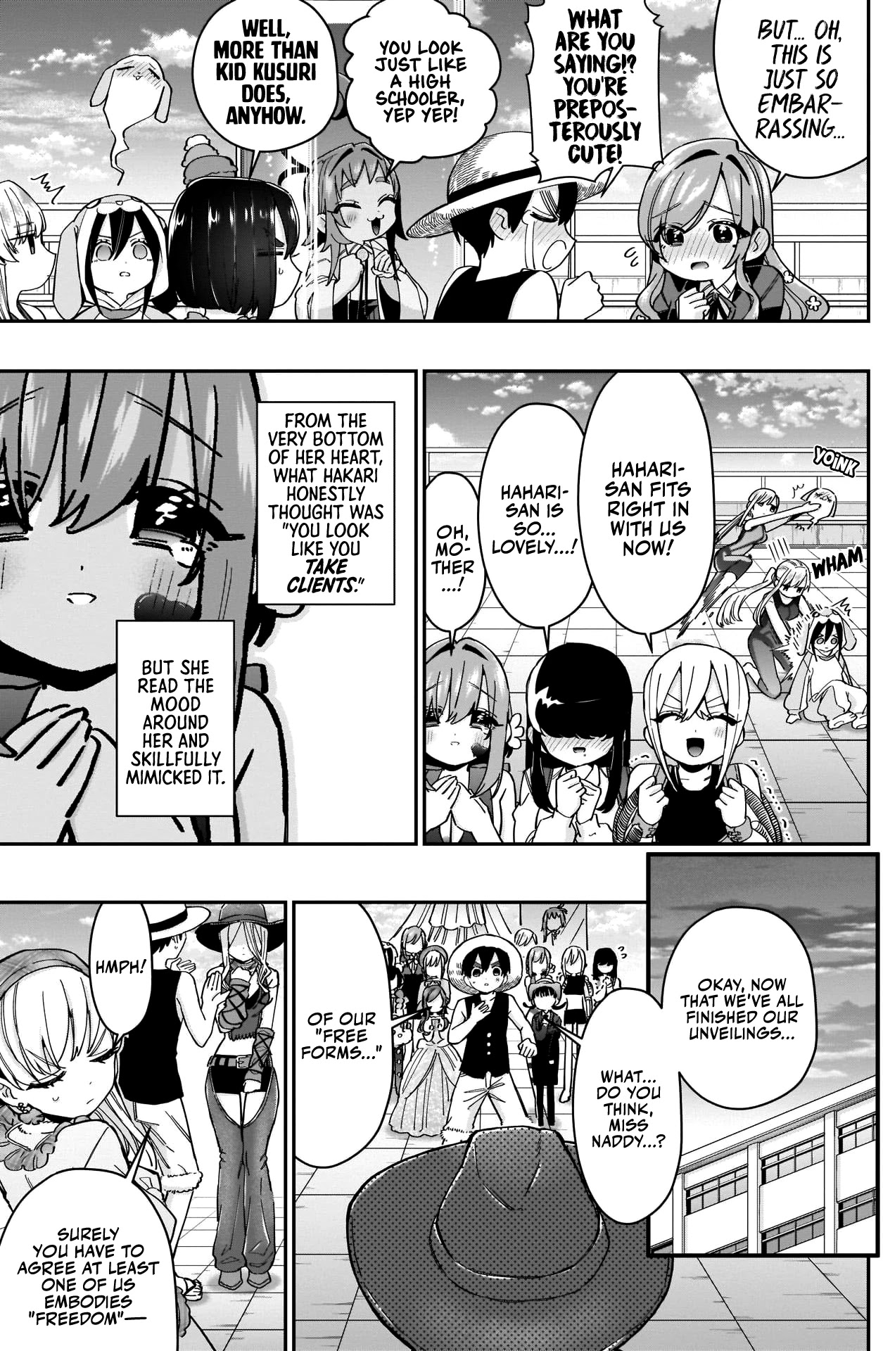The 100 Girlfriends Who Really, Really, Really, Really, Really Love You Chapter 58 page 15 - Chapter 58: Miss Naddy's Freedom Time