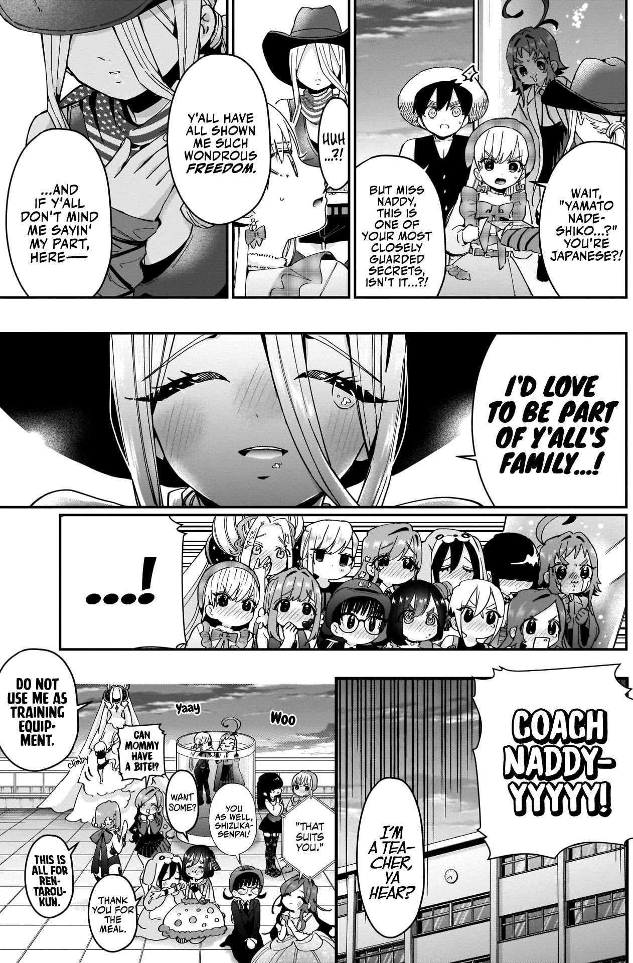 The 100 Girlfriends Who Really, Really, Really, Really, Really Love You Chapter 58 page 18 - Chapter 58: Miss Naddy's Freedom Time