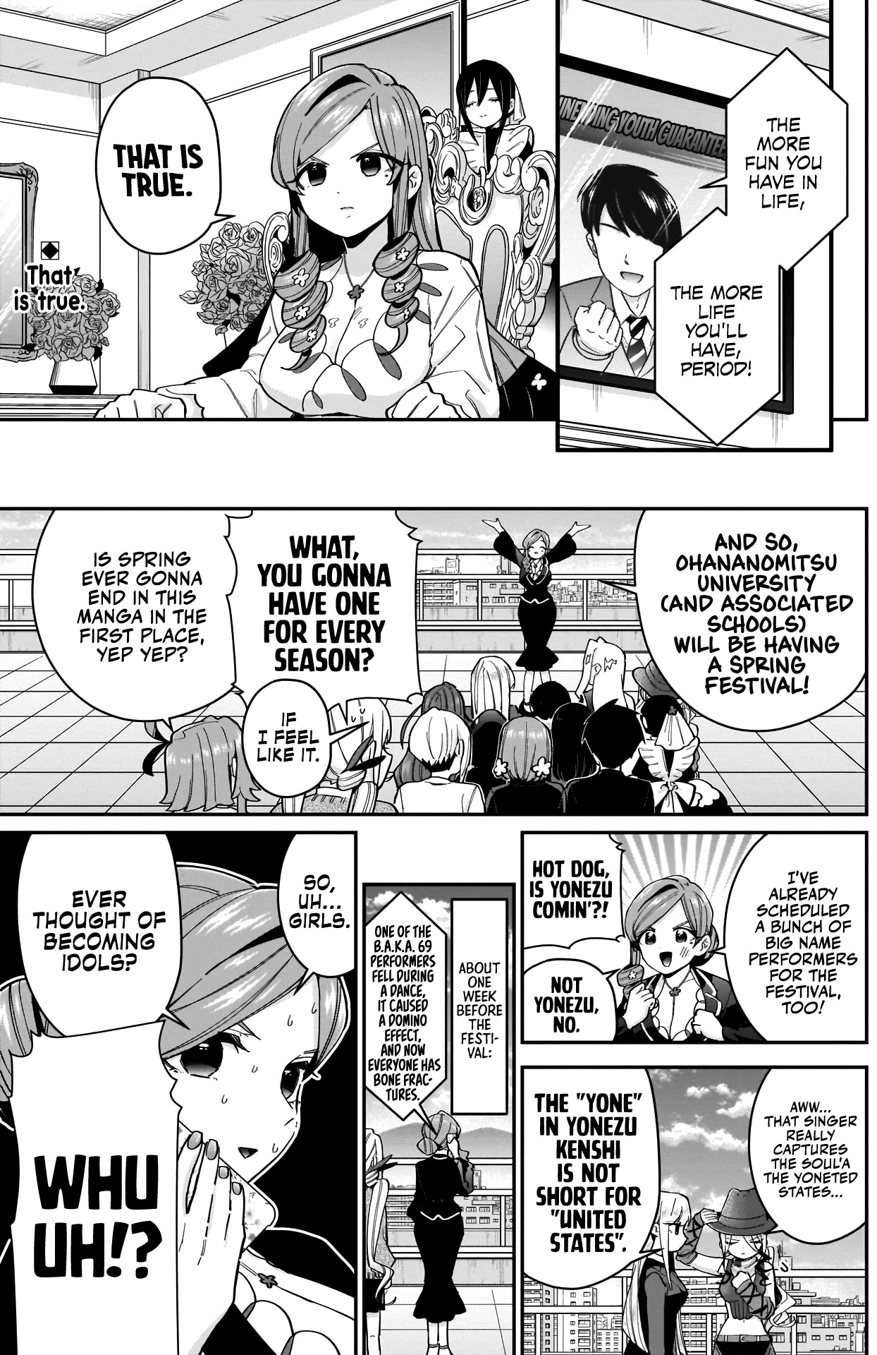 The 100 Girlfriends Who Really, Really, Really, Really, Really Love You Chapter 62 page 2 - Chapter 62: The Rentarou Family's Idolmaking Project