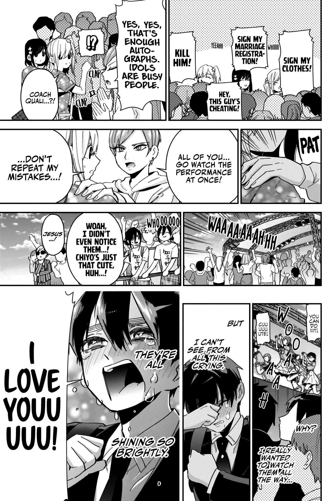 The 100 Girlfriends Who Really, Really, Really, Really, Really Love You Chapter 63 page 14 - Chapter 63: And Now, to a Brand New Stage
