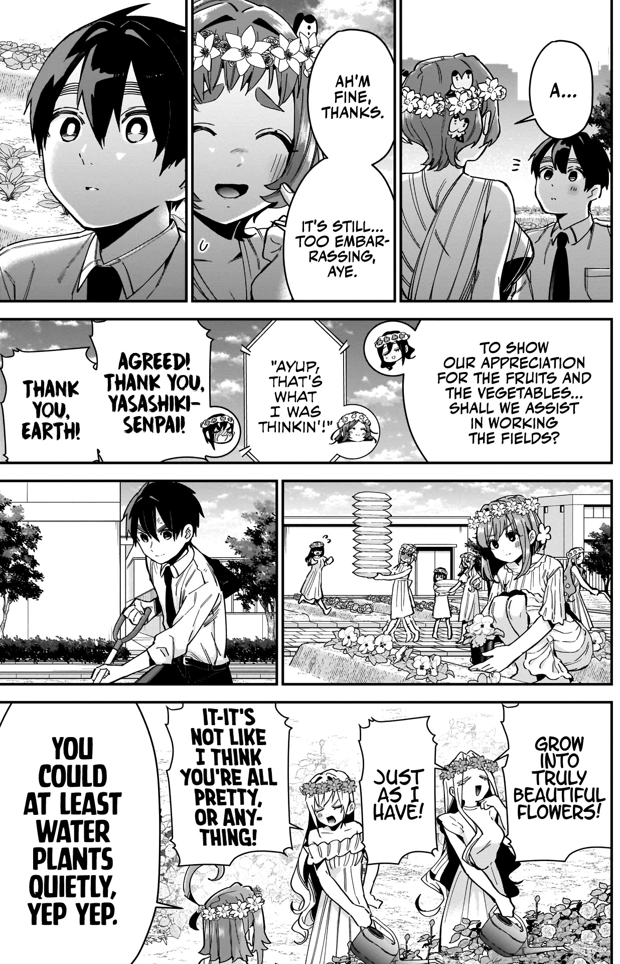 The 100 Girlfriends Who Really, Really, Really, Really, Really Love You Chapter 65 page 13 - Chapter 65: Yamame-chan's Gardening Club Tour