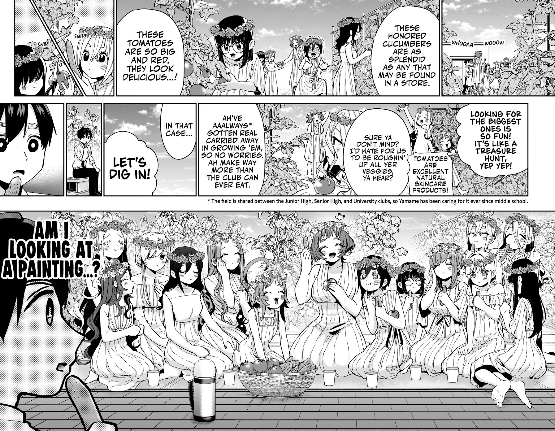 The 100 Girlfriends Who Really, Really, Really, Really, Really Love You Chapter 65 page 7 - Chapter 65: Yamame-chan's Gardening Club Tour