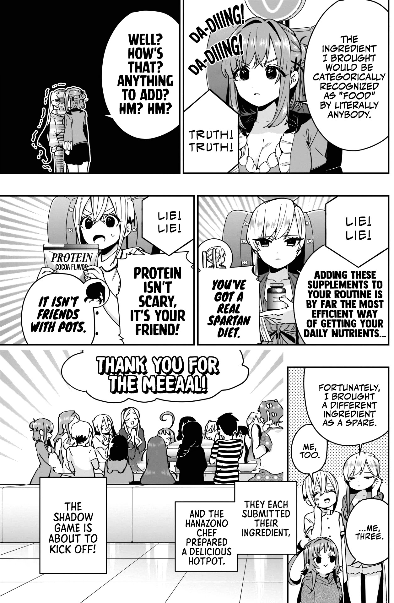The 100 Girlfriends Who Really, Really, Really, Really, Really Love You Chapter 66 page 4 - Chapter 66: Now... Let the Shadow Game Begin!