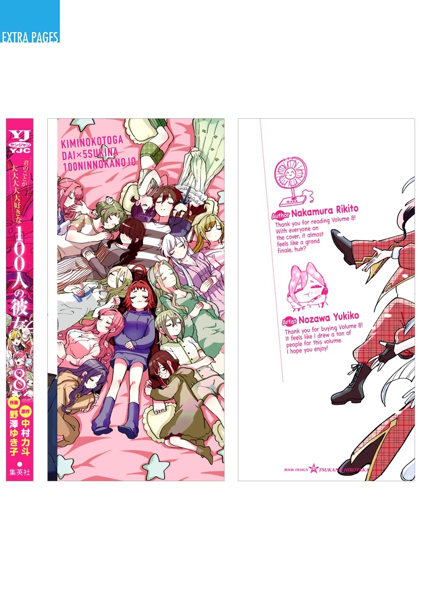 The 100 Girlfriends Who Really, Really, Really, Really, Really Love You Chapter 68.5 page 19 - Chapter 68.5: Volume 8 Extras