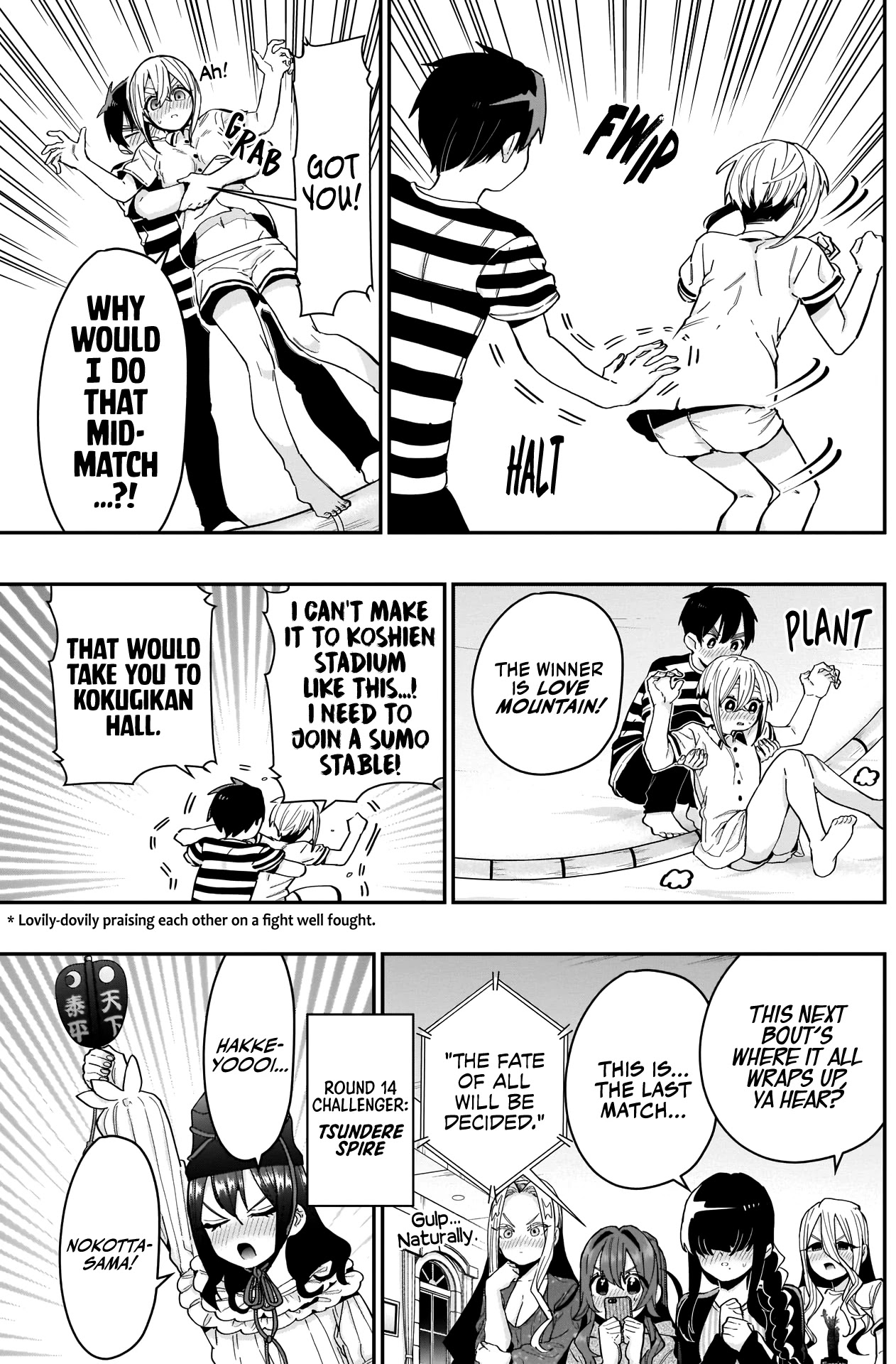 The 100 Girlfriends Who Really, Really, Really, Really, Really Love You Chapter 68 page 12 - Chapter 68: Farewell, Sea Otter Hot Pot Sumo Tournament