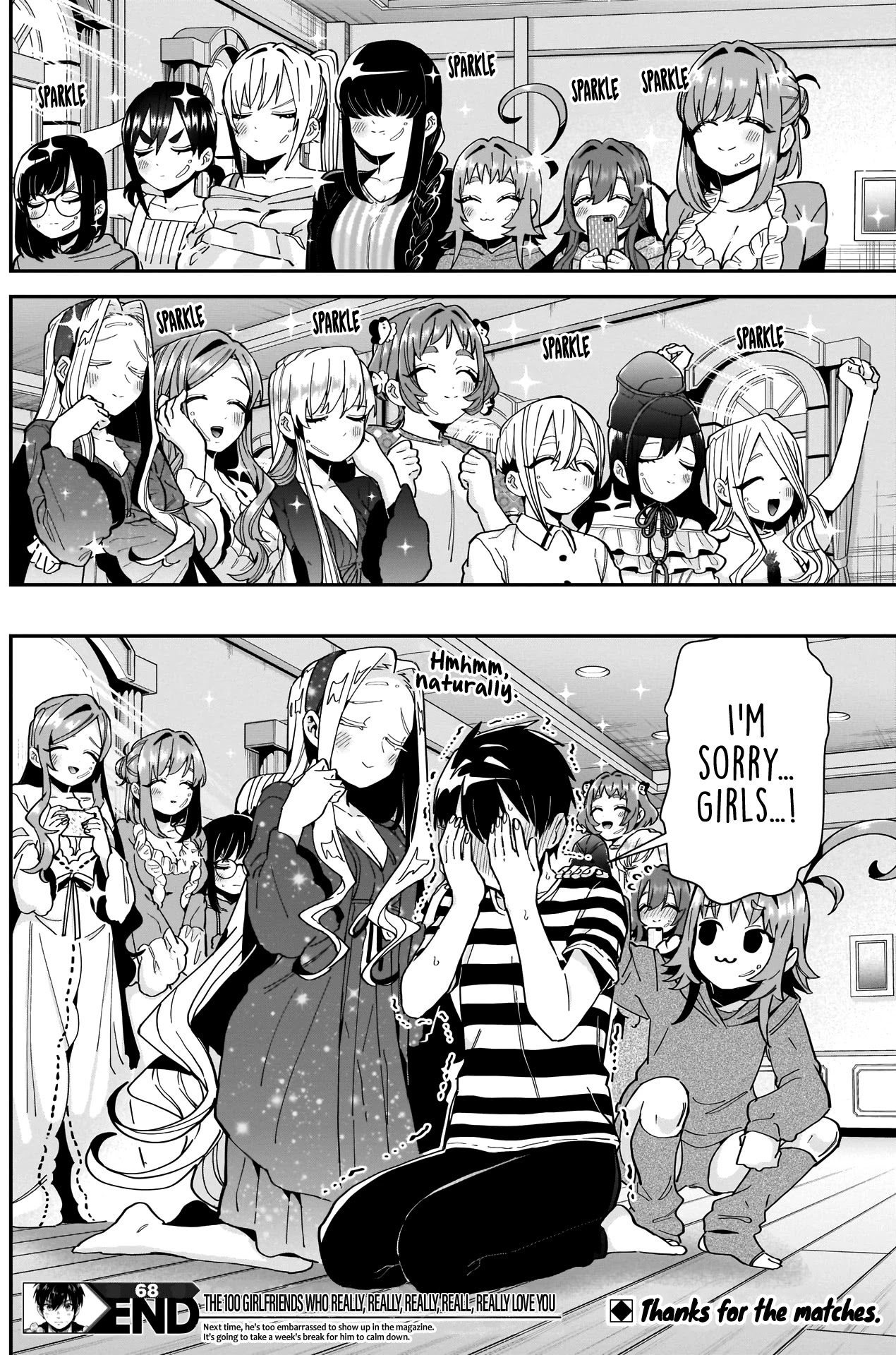 The 100 Girlfriends Who Really, Really, Really, Really, Really Love You Chapter 68 page 19 - Chapter 68: Farewell, Sea Otter Hot Pot Sumo Tournament
