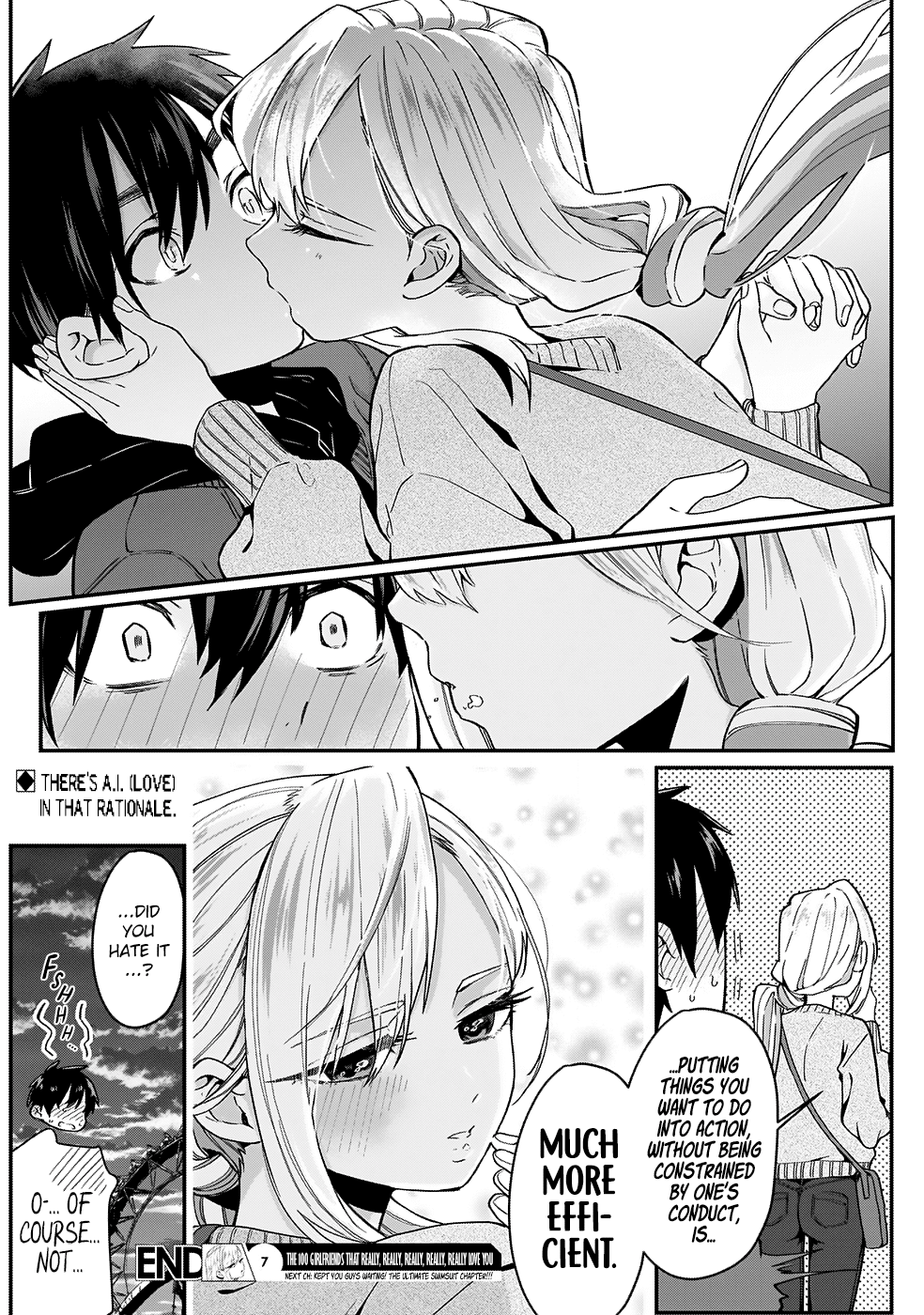 The 100 Girlfriends Who Really, Really, Really, Really, Really Love You Chapter 7 page 21 - Chapter 7: The A.I. Girl’s Insignificant Day