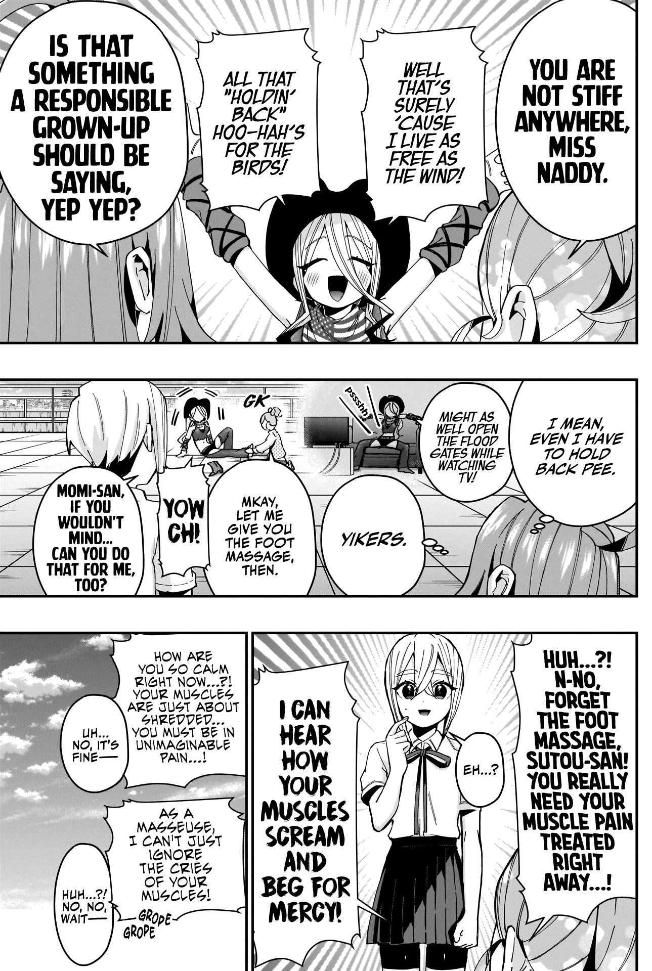 The 100 Girlfriends Who Really, Really, Really, Really, Really Love You Chapter 70 page 10 - Chapter 70: Momiji-chan's Fondling Festival