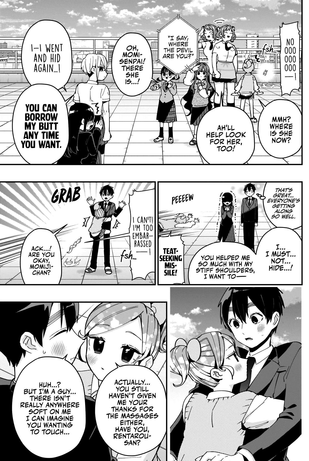 The 100 Girlfriends Who Really, Really, Really, Really, Really Love You Chapter 70 page 20 - Chapter 70: Momiji-chan's Fondling Festival