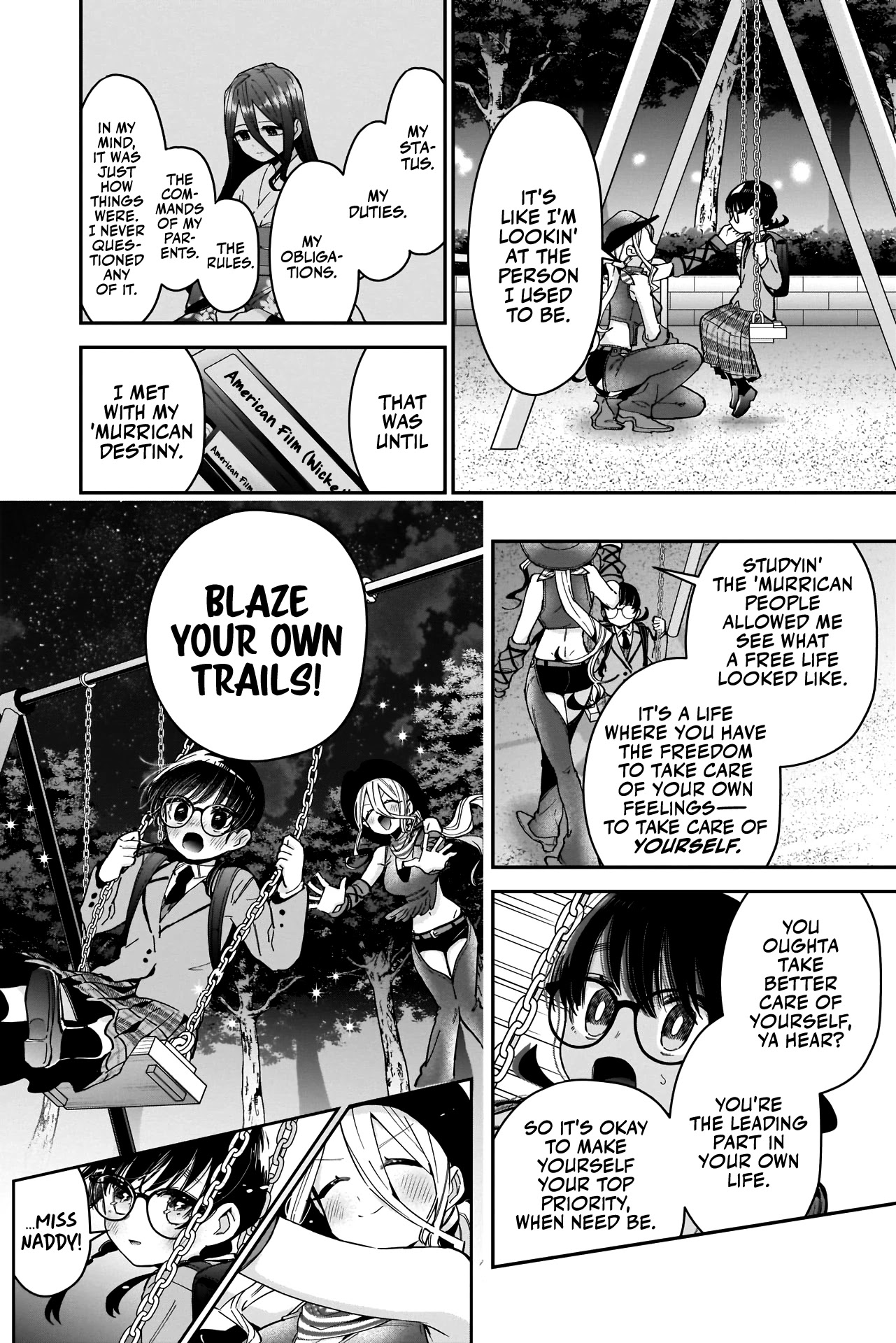 The 100 Girlfriends Who Really, Really, Really, Really, Really Love You Chapter 71 page 17 - Chapter 71: Miss Naddy's 'Murrican Patrol