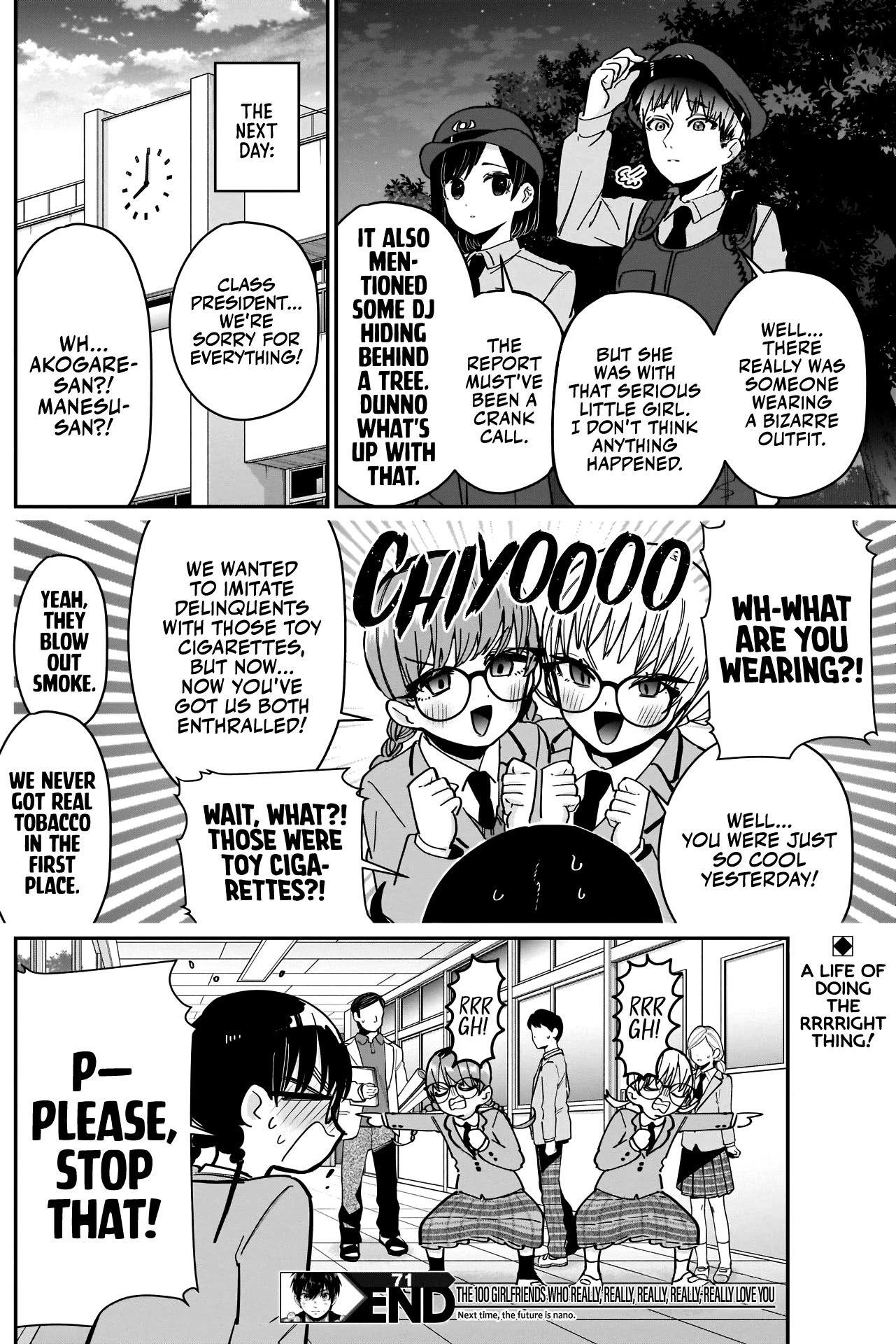 The 100 Girlfriends Who Really, Really, Really, Really, Really Love You Chapter 71 page 21 - Chapter 71: Miss Naddy's 'Murrican Patrol