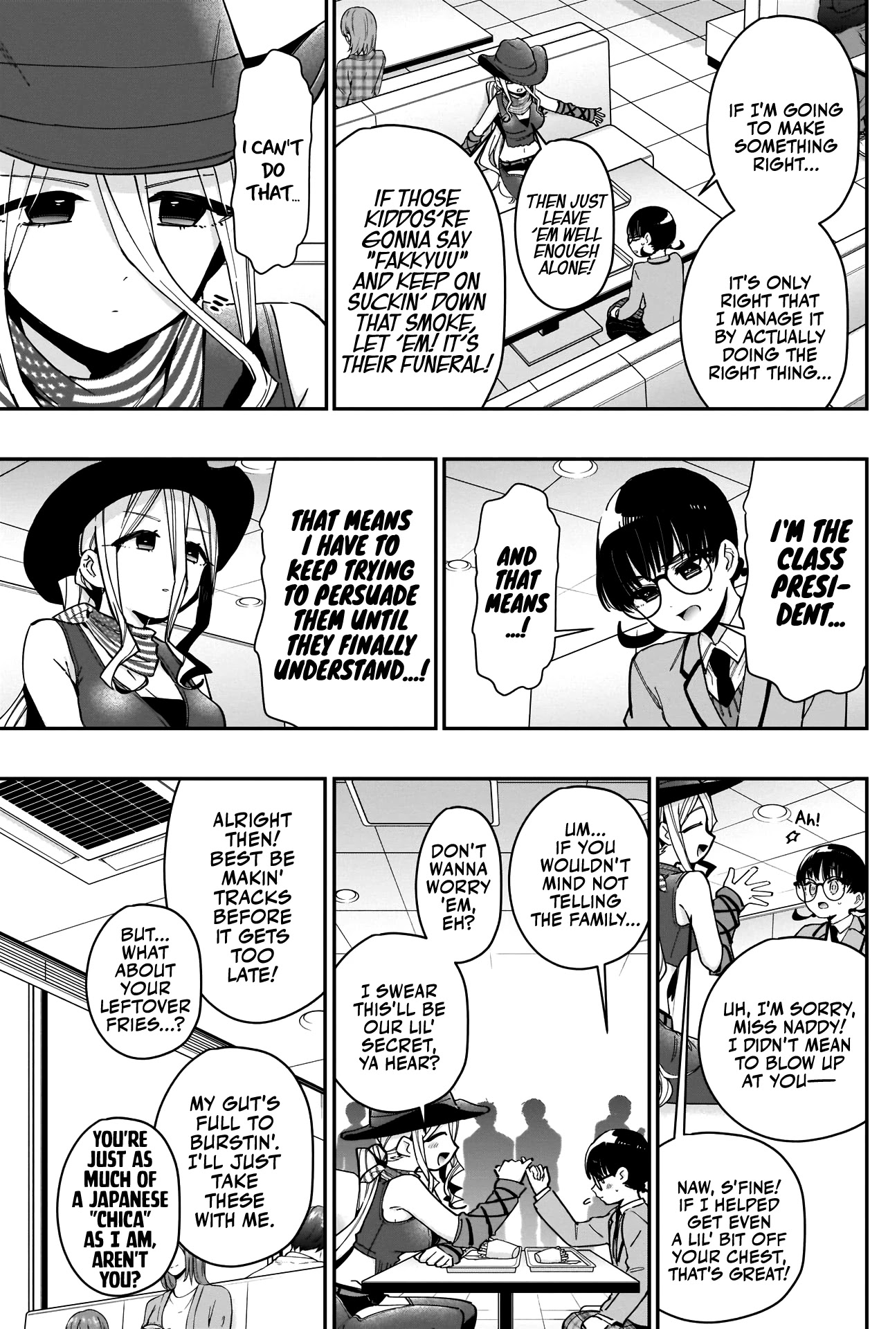 The 100 Girlfriends Who Really, Really, Really, Really, Really Love You Chapter 71 page 6 - Chapter 71: Miss Naddy's 'Murrican Patrol
