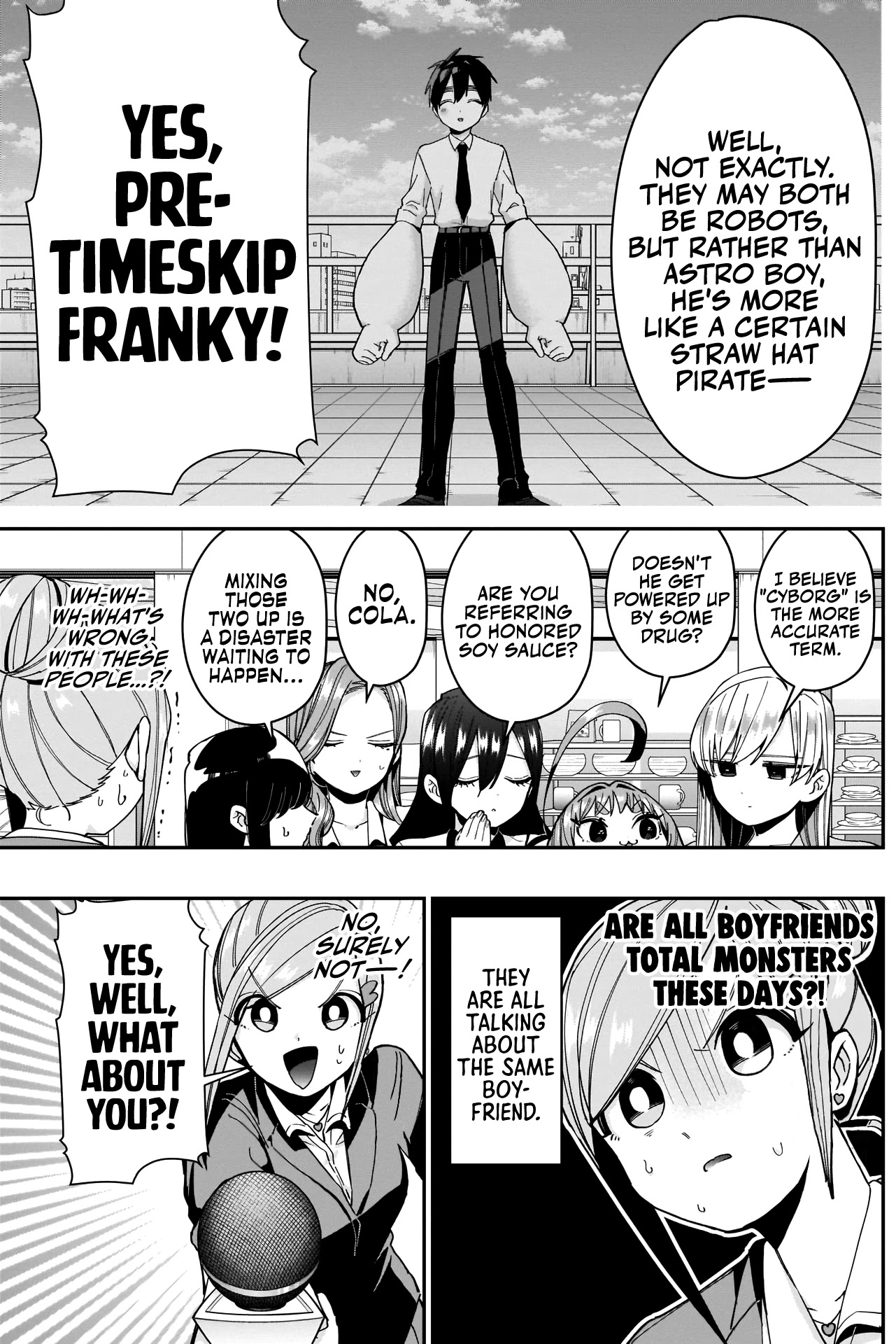 The 100 Girlfriends Who Really, Really, Really, Really, Really Love You Chapter 73 page 14 - Chapter 73: May I Trouble You For a Love Story?