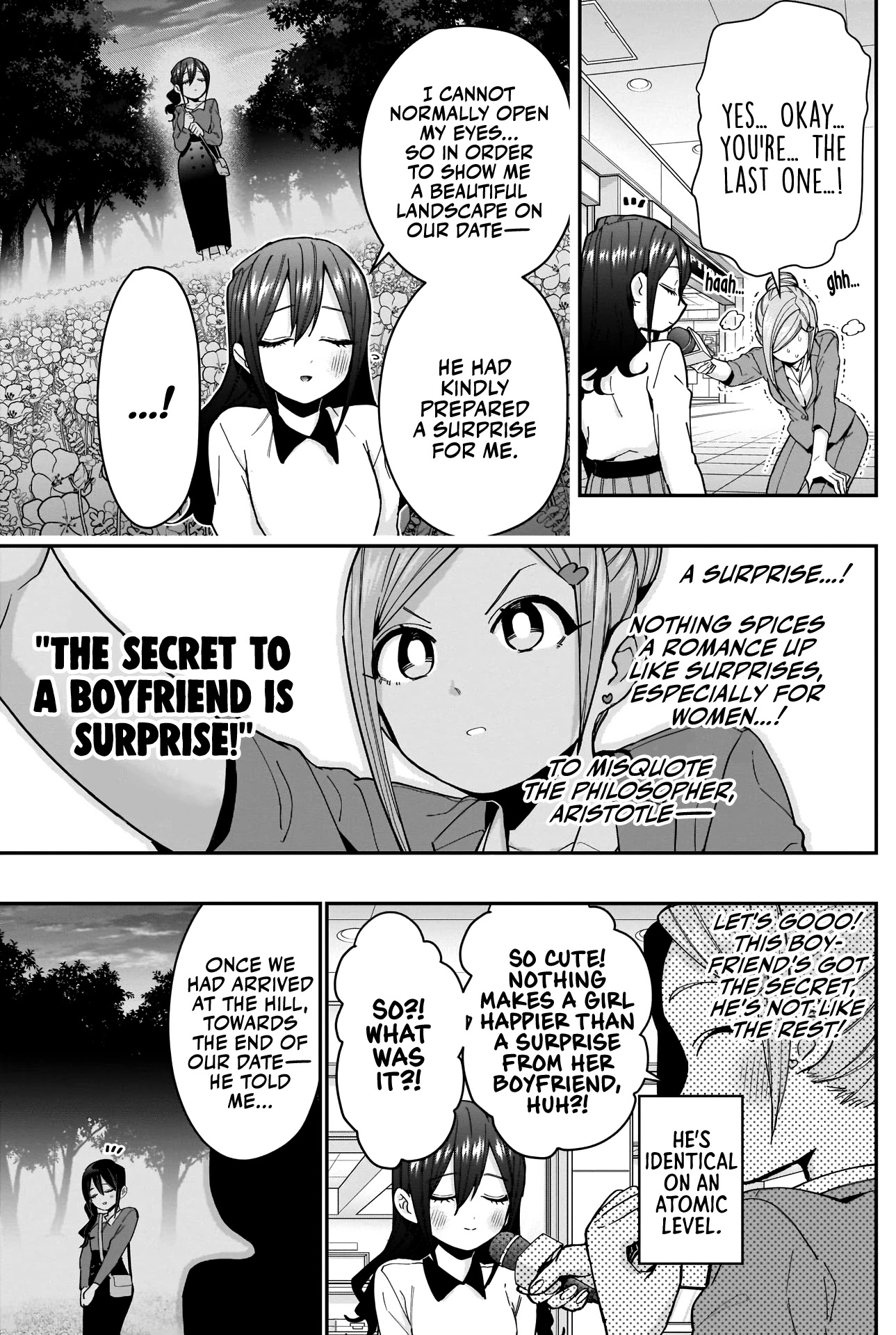 The 100 Girlfriends Who Really, Really, Really, Really, Really Love You Chapter 73 page 16 - Chapter 73: May I Trouble You For a Love Story?