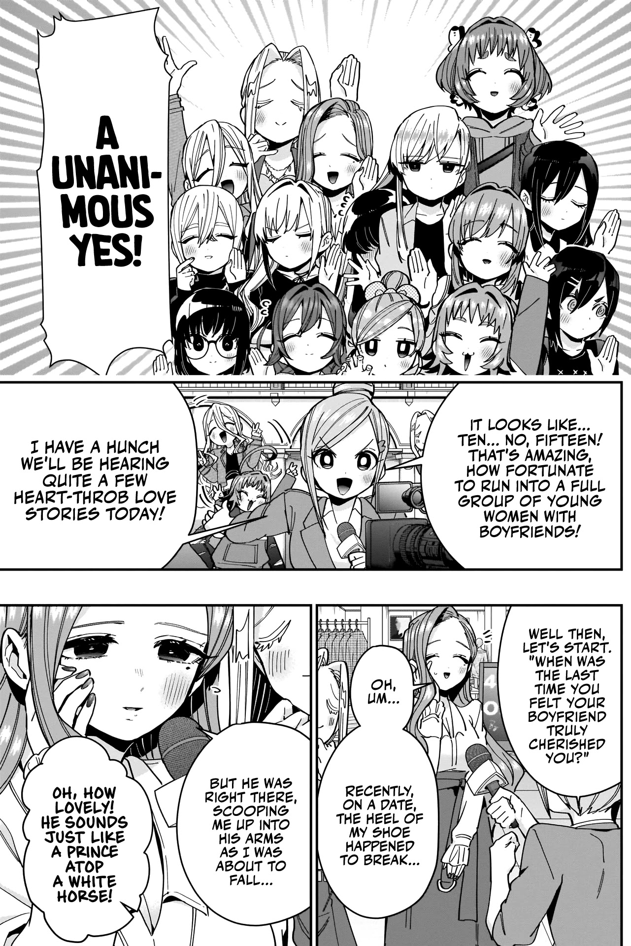 The 100 Girlfriends Who Really, Really, Really, Really, Really Love You Chapter 73 page 4 - Chapter 73: May I Trouble You For a Love Story?