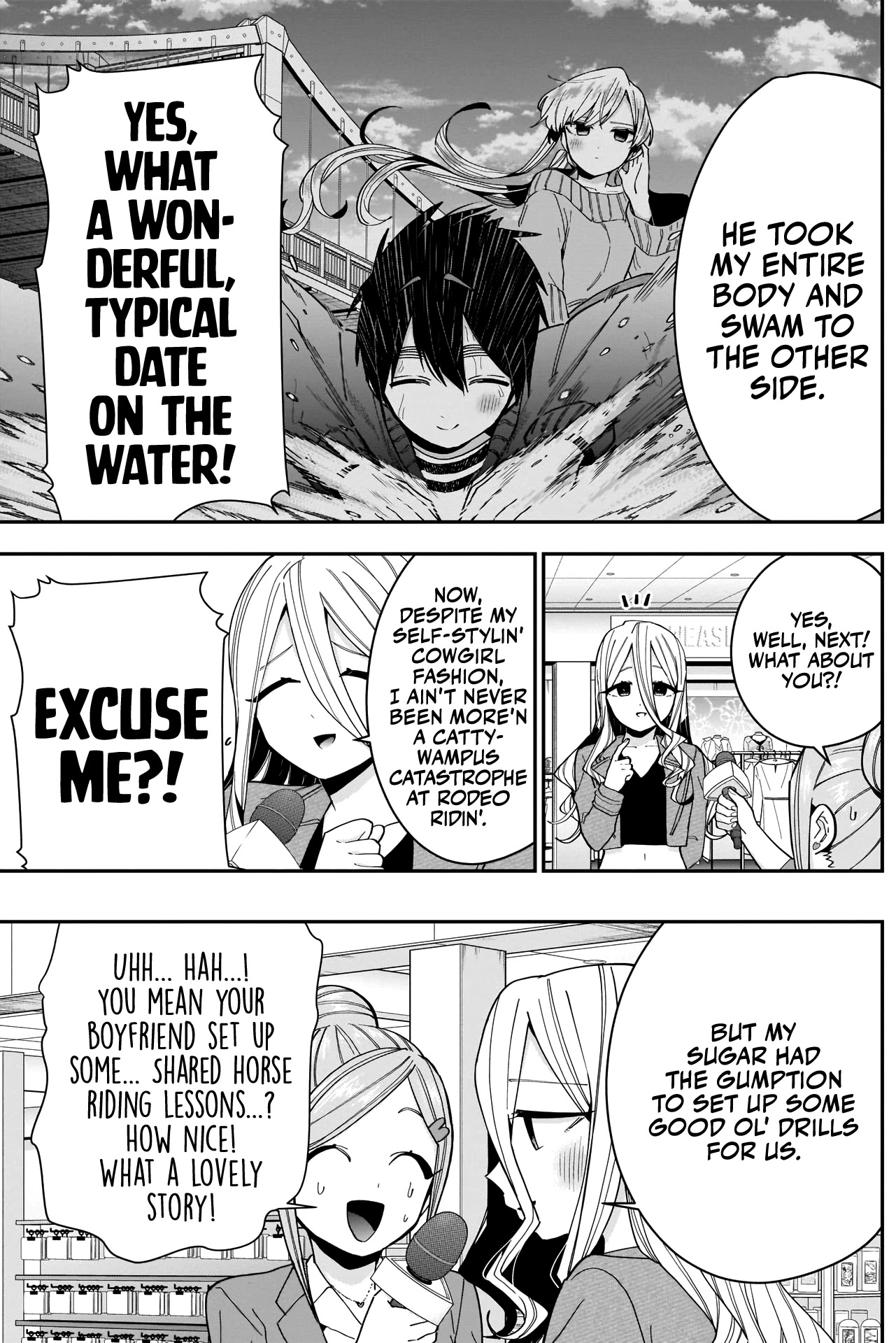 The 100 Girlfriends Who Really, Really, Really, Really, Really Love You Chapter 73 page 8 - Chapter 73: May I Trouble You For a Love Story?