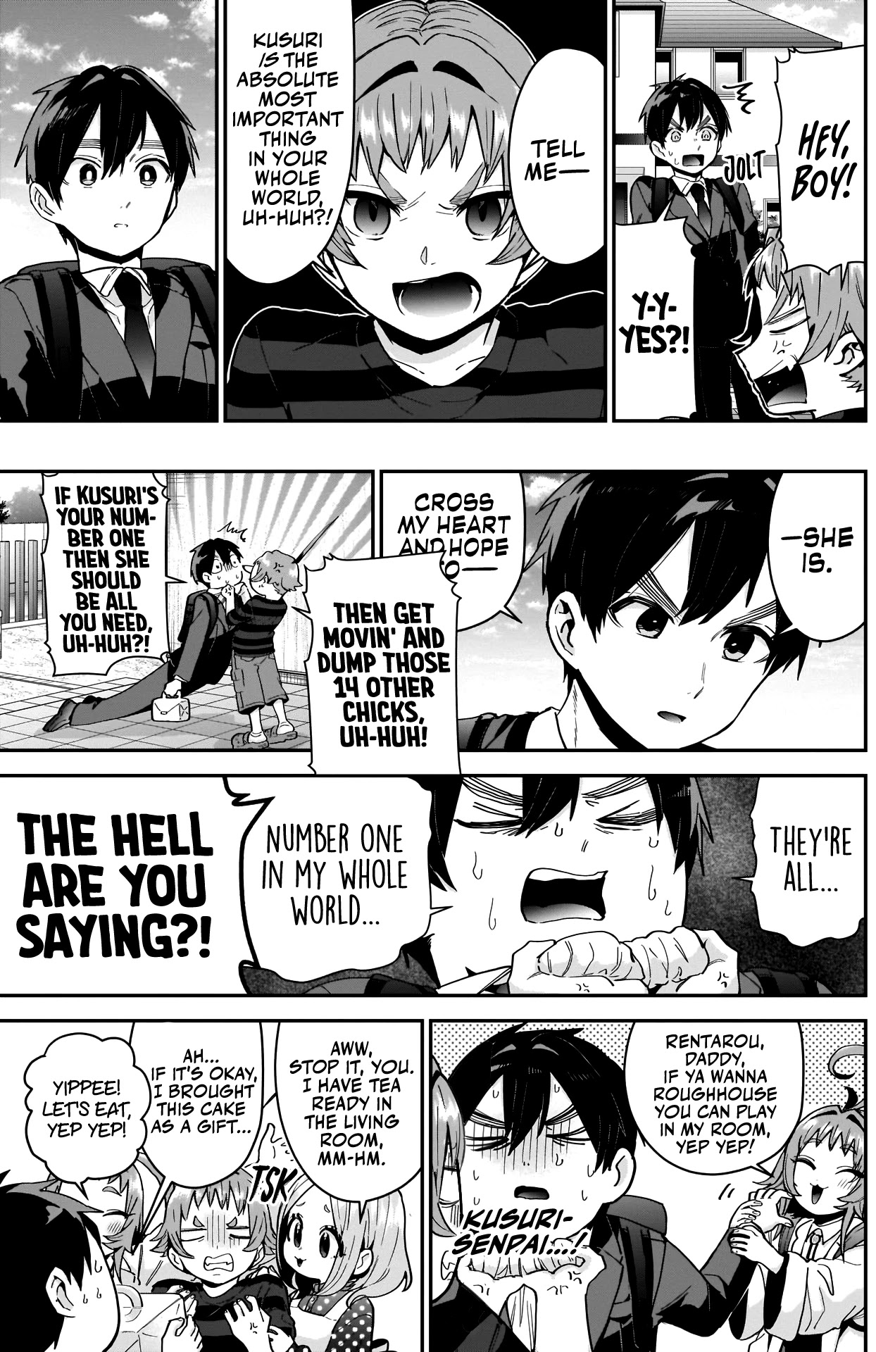 The 100 Girlfriends Who Really, Really, Really, Really, Really Love You Chapter 74 page 6 - Chapter 74: Nozawa-Sensei Already Calls Hakari's Dad "Papari", So Should She Really Be Calling Kusuri's Dad "Papari" Too?
