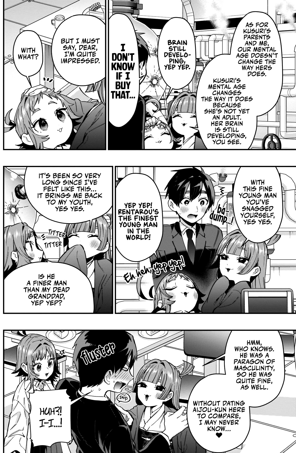 The 100 Girlfriends Who Really, Really, Really, Really, Really Love You Chapter 75 page 5 - Chapter 75: Kusuri-senpai's Grandmother