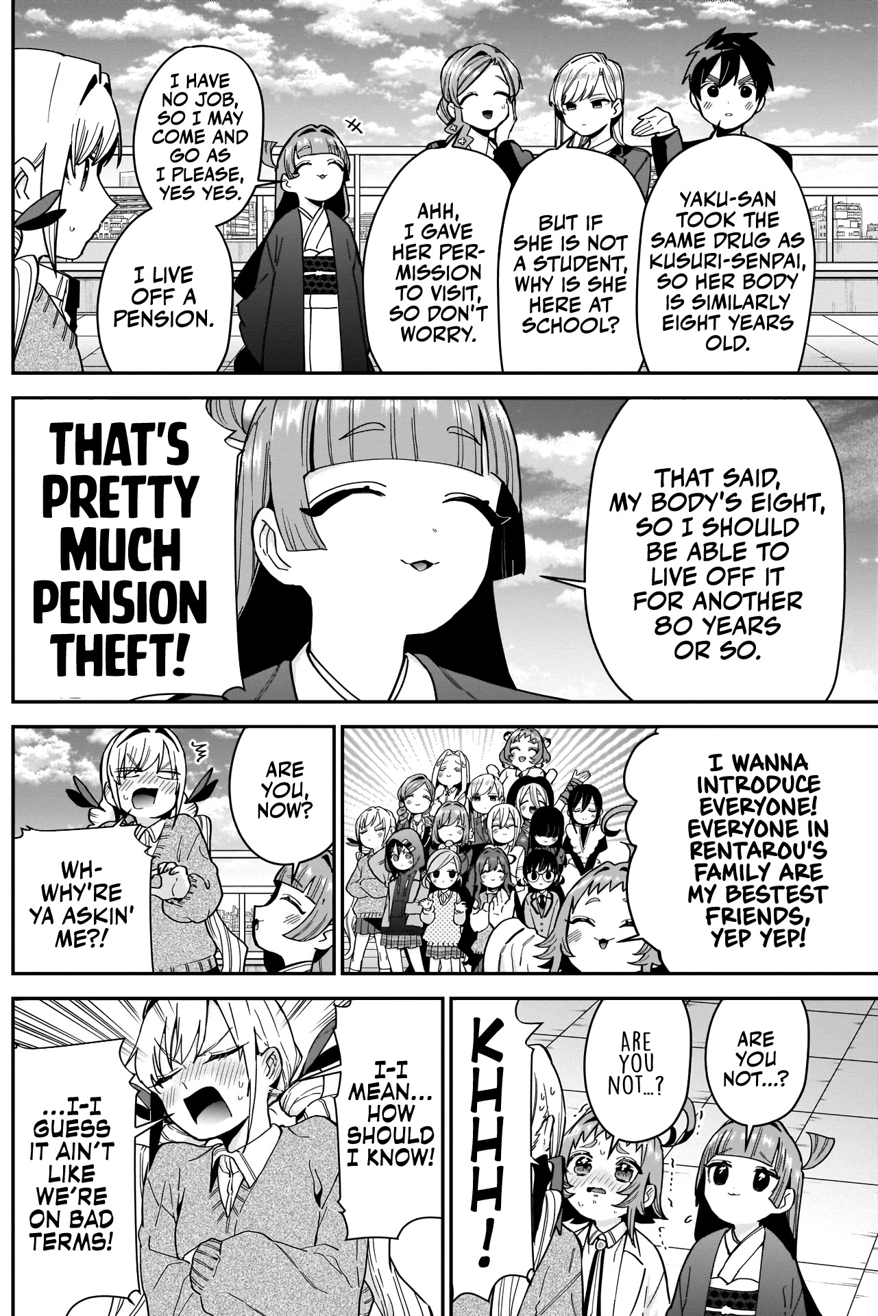 The 100 Girlfriends Who Really, Really, Really, Really, Really Love You Chapter 76 page 4 - Chapter 76: Yaku-san's Girlfriend Concentration
