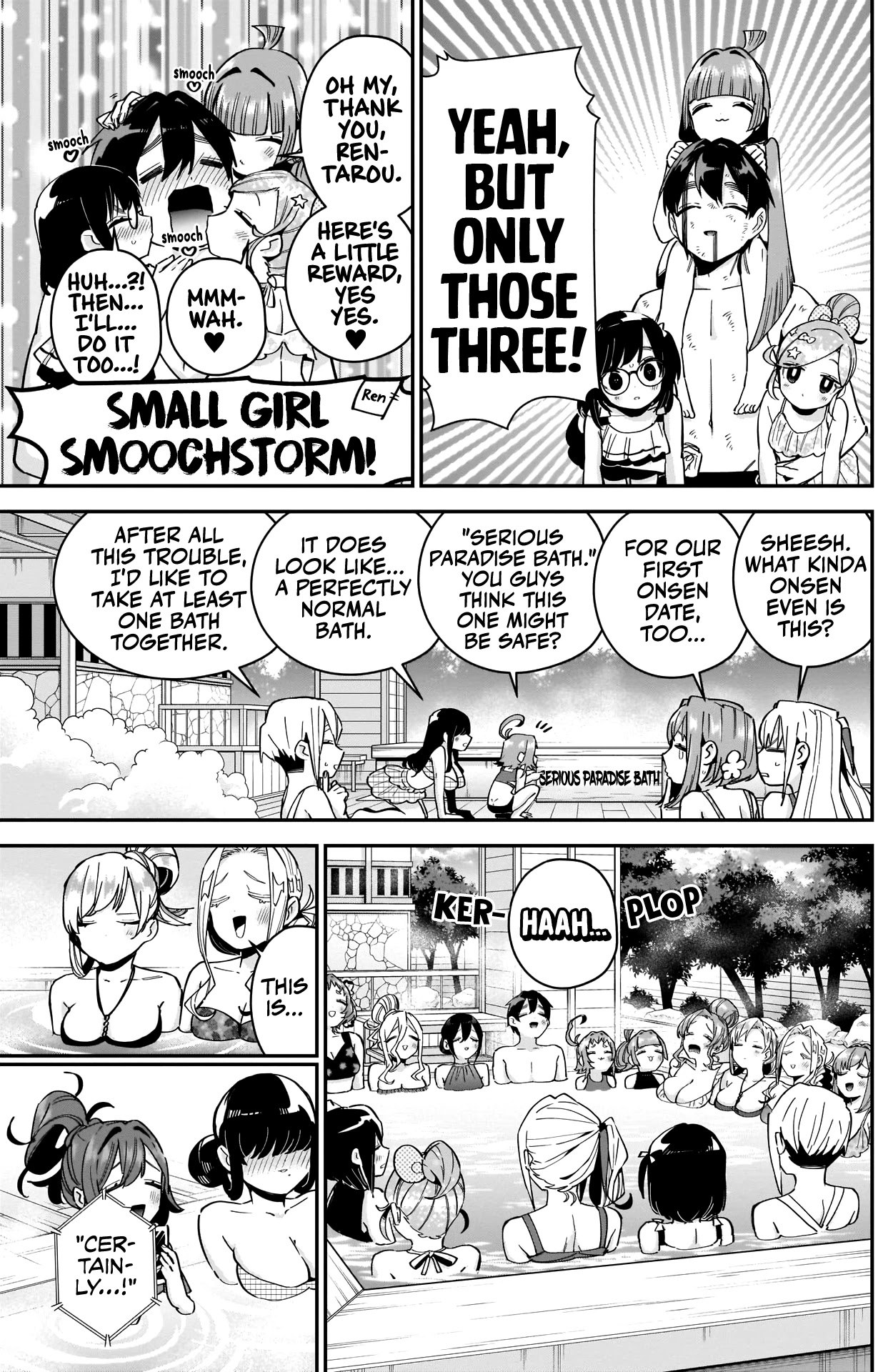 The 100 Girlfriends Who Really, Really, Really, Really, Really Love You Chapter 77 page 18 - Chapter 77: Rentarou's Family's Onsen Date